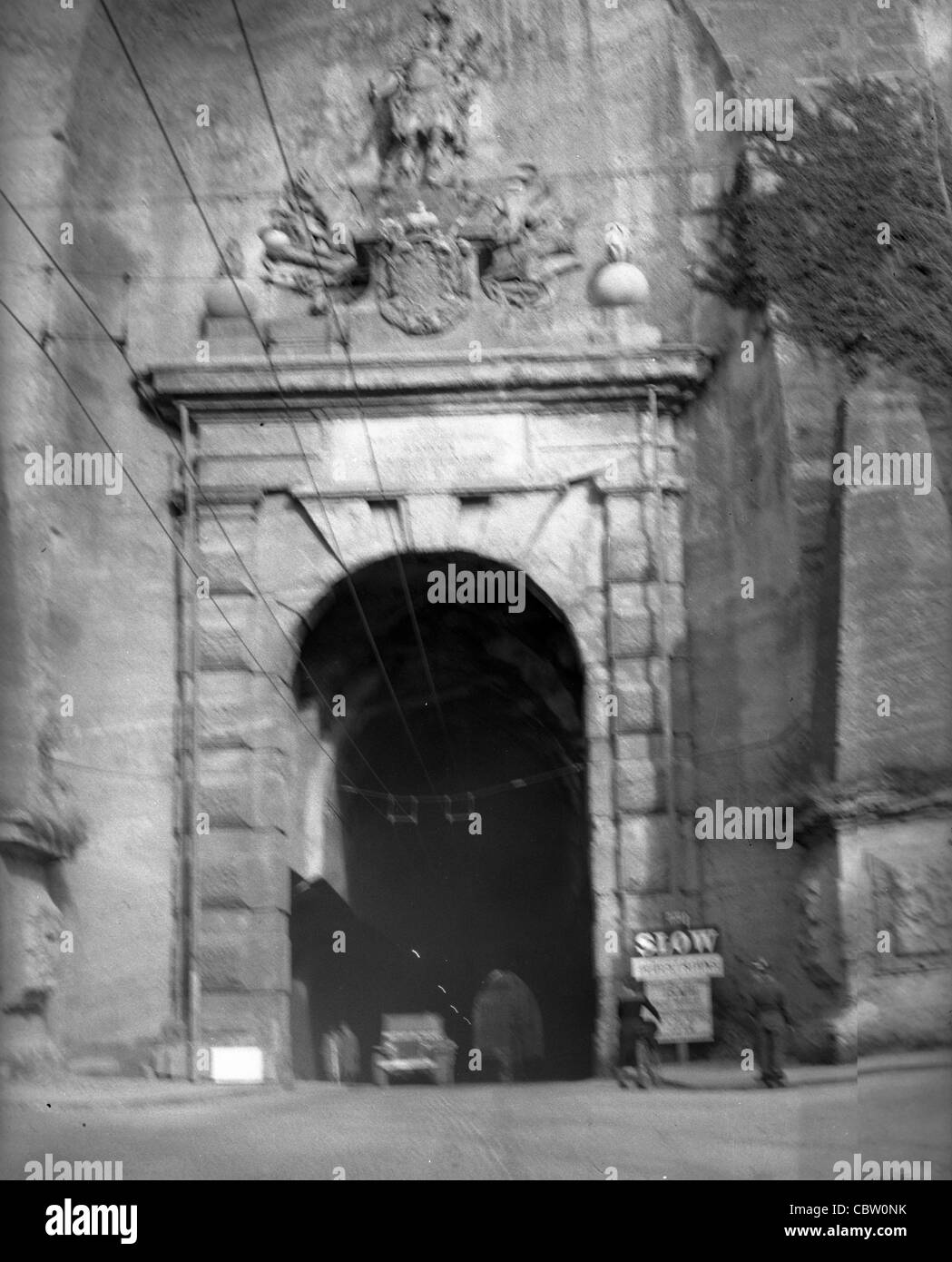 Il deposito sotterraneo facility probabile nel Regno Unito. Gran Bretagna Foto Stock