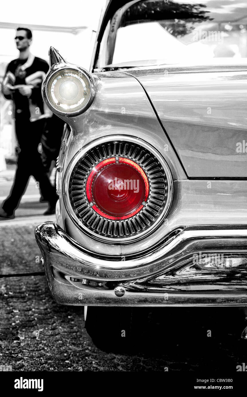 Luci di stop posteriori Ford Fairlane 500 Skyliner Foto Stock
