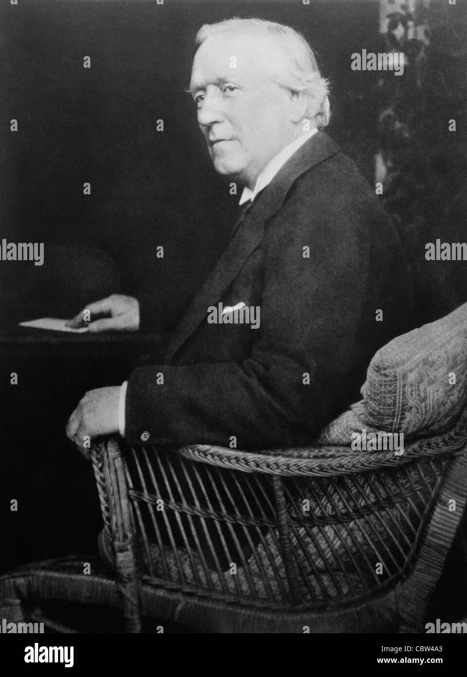 Vintage foto ritratto circa 1910s del politico britannico Herbert Henry Asquith (1852 - 1928) - Primo ministro liberale del Regno Unito dal 1908 - 1916. Foto Stock