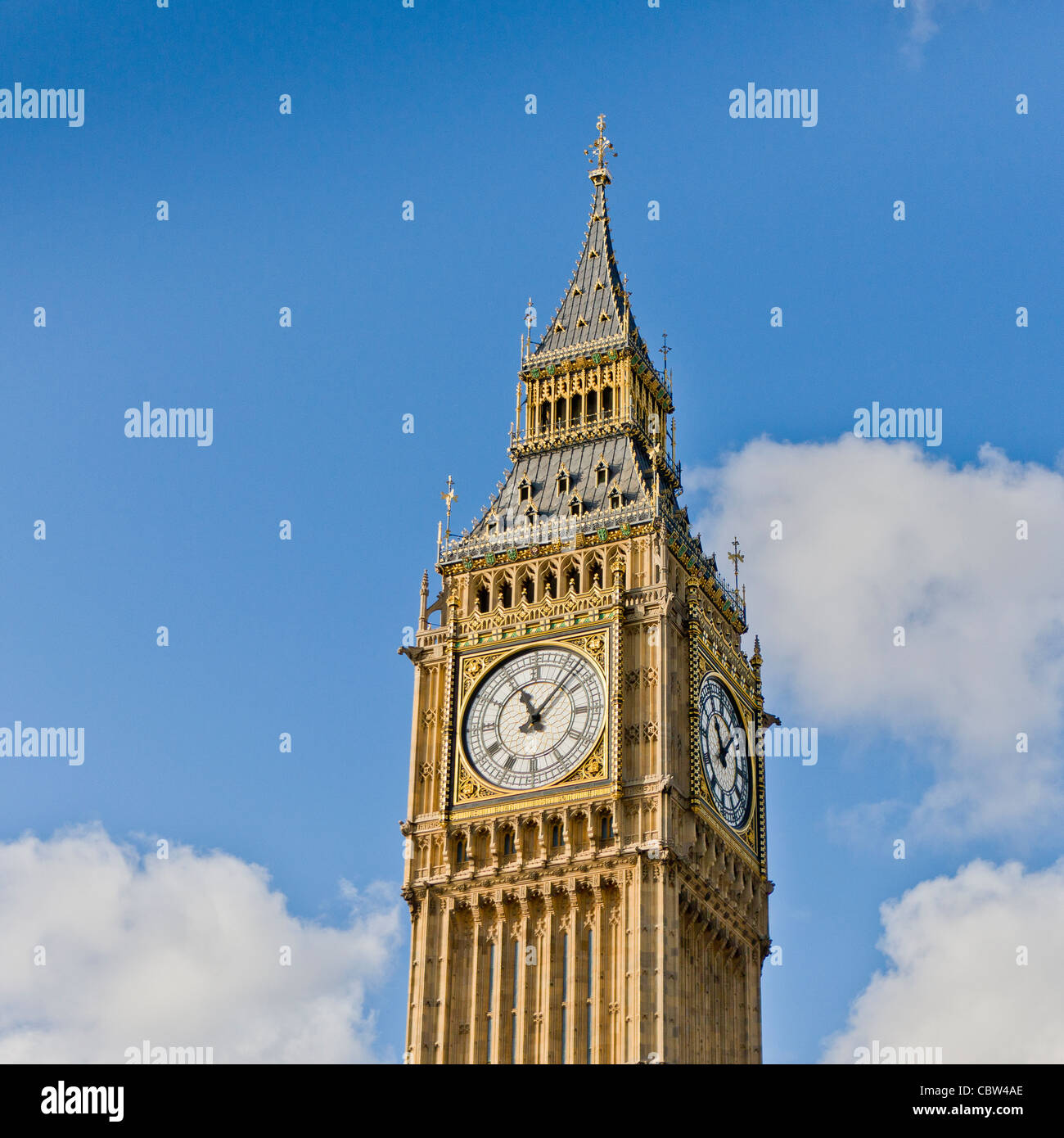 Big Ben di Londra, Inghilterra Foto Stock