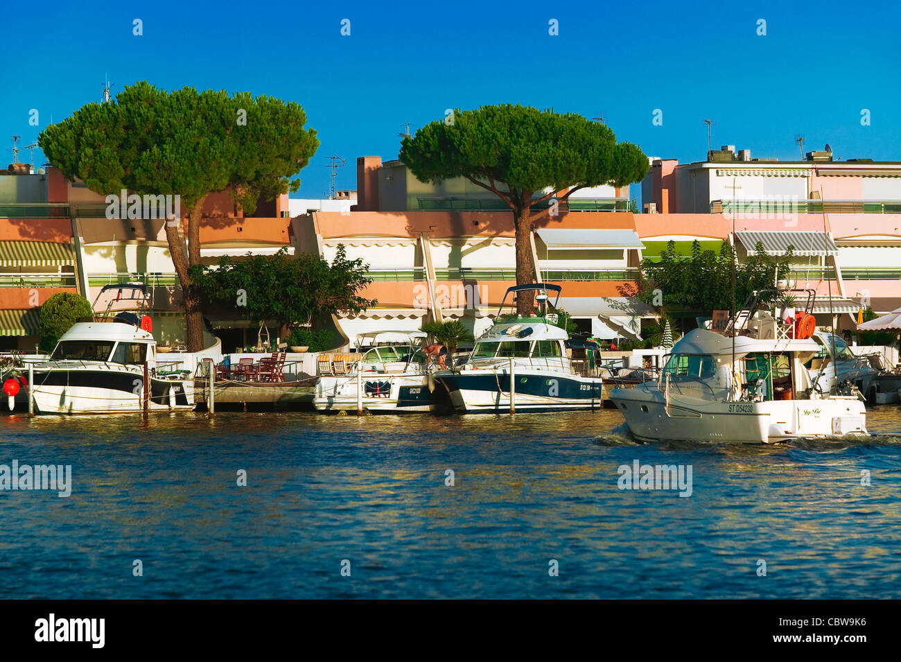 Porto di Port Camargue, Gard, Languedoc-Roussillon, Francia Foto Stock