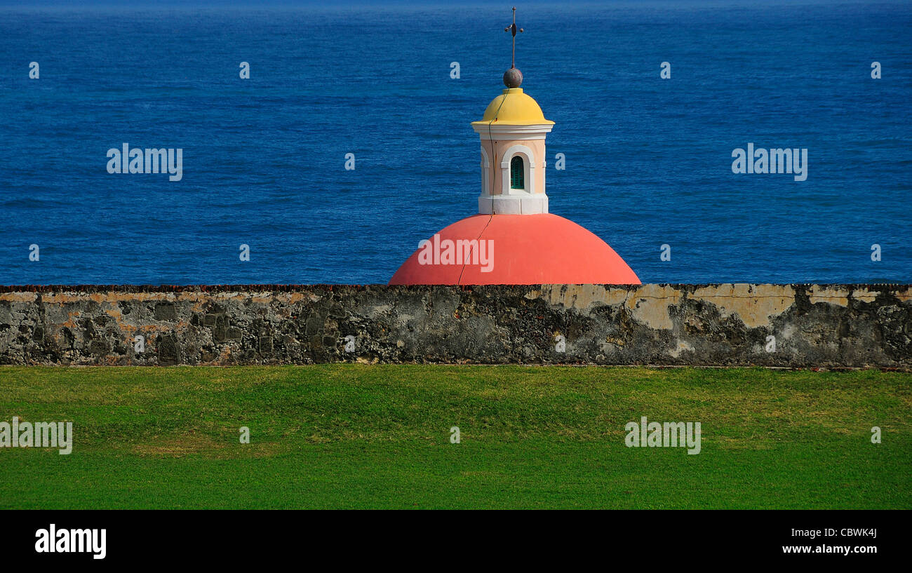 San Juan, Puerto Rico - Cupola di Juan Ponce de Leon Foto Stock