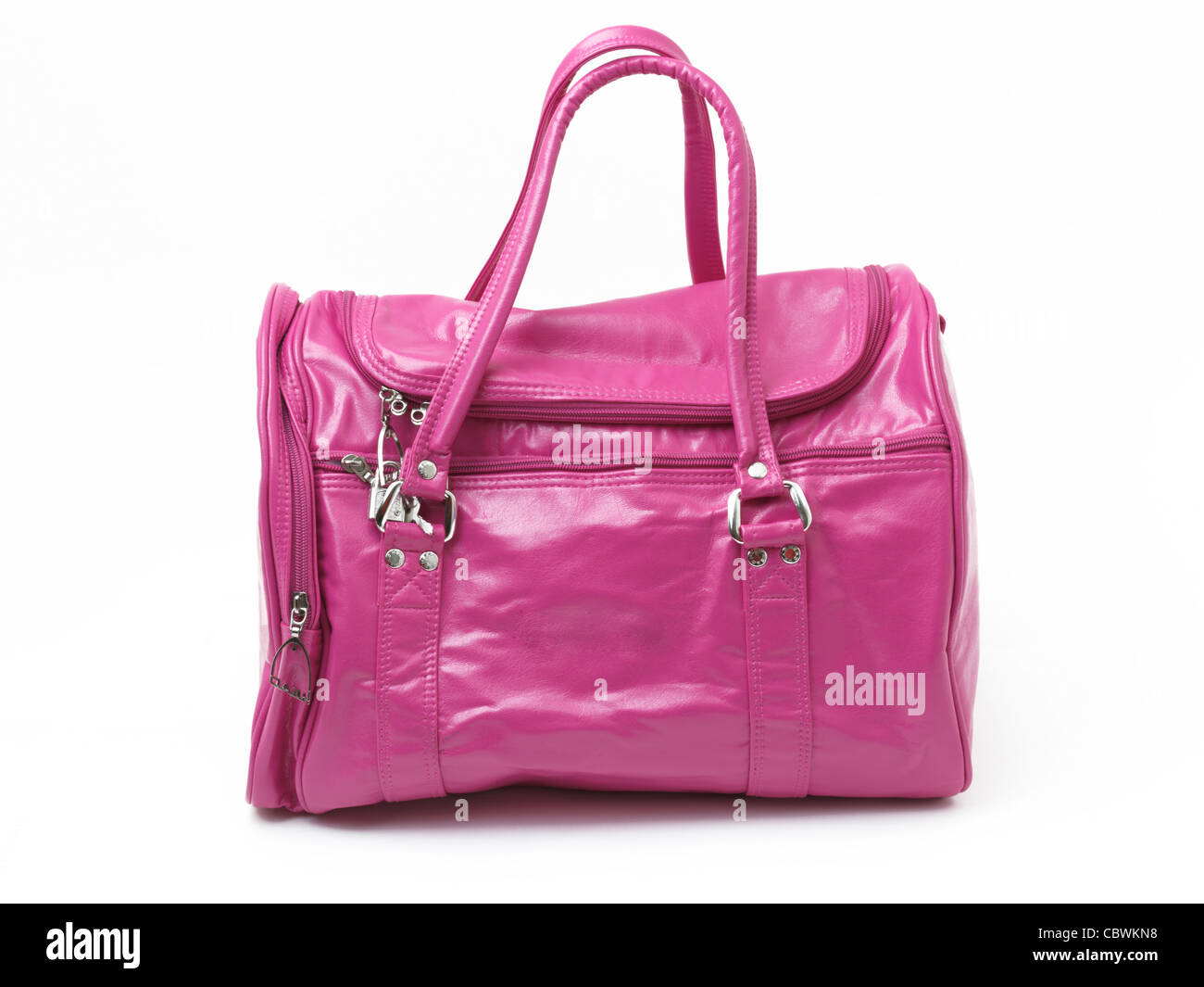 Borsa sportiva rosa Foto Stock