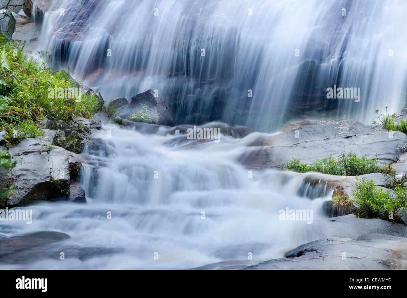 Cascata naturale a Gunung forte parco statale, Kelantan, Malaysia Foto Stock