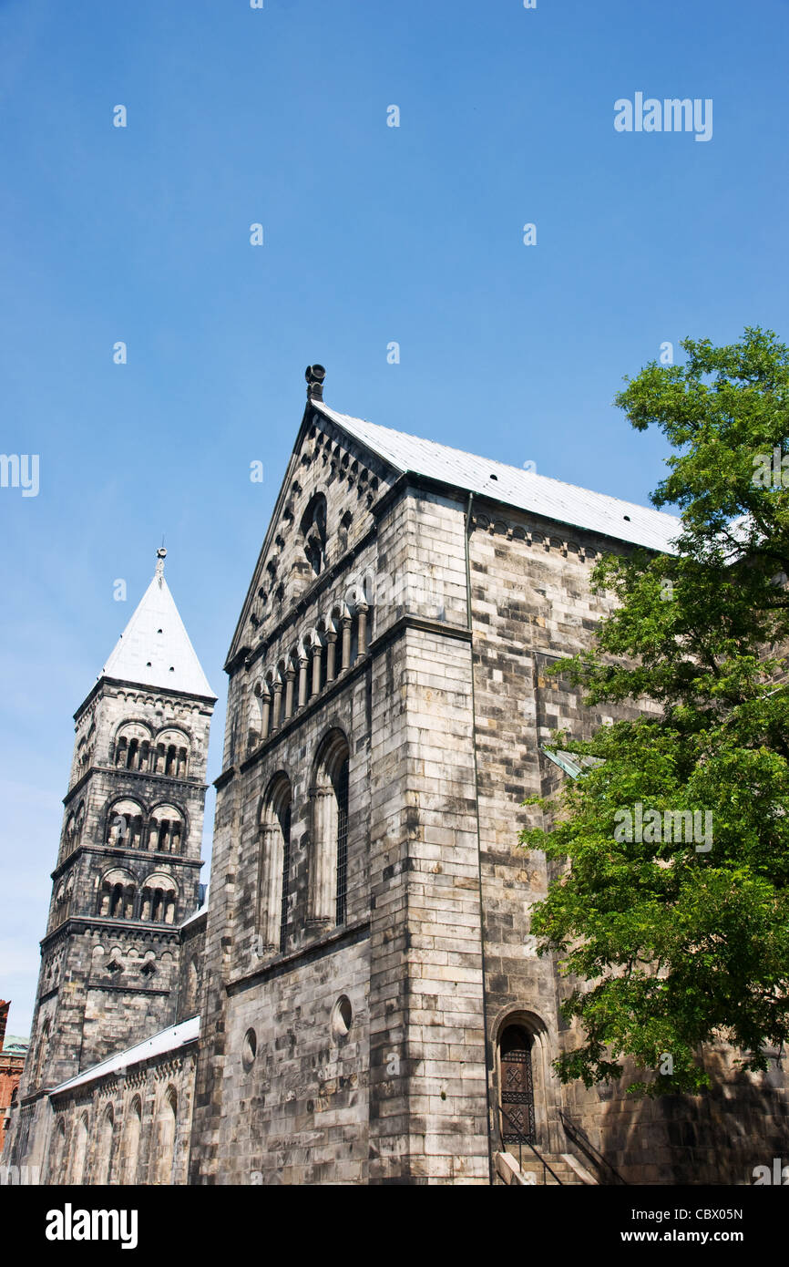 Cattedrale di Lund Foto Stock