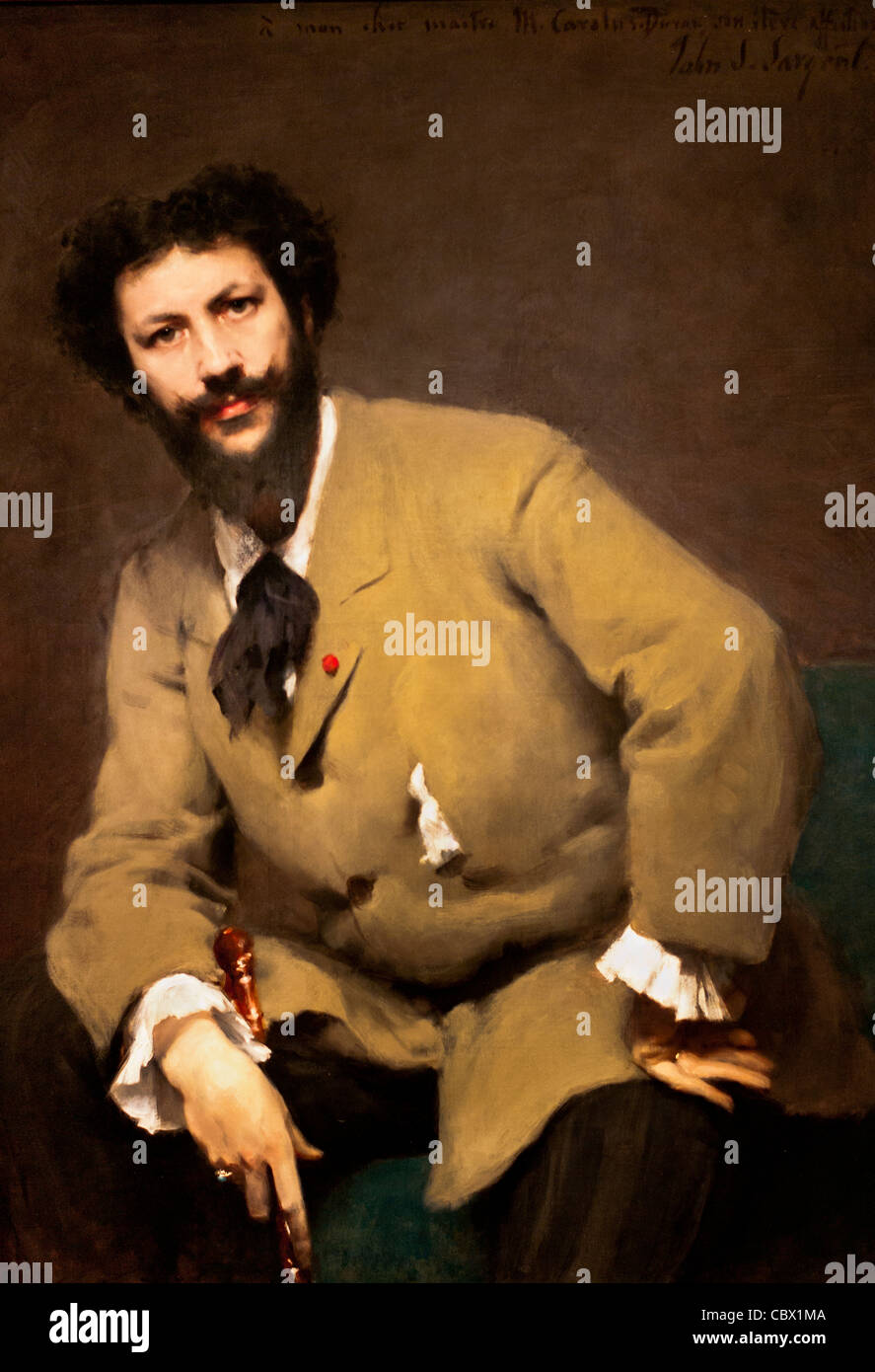 JOHN Singer Sargent (1856-1925) MAITRE CAROLUS-DURAN (1837-1917), 1879 John Singer Sargent Foto Stock