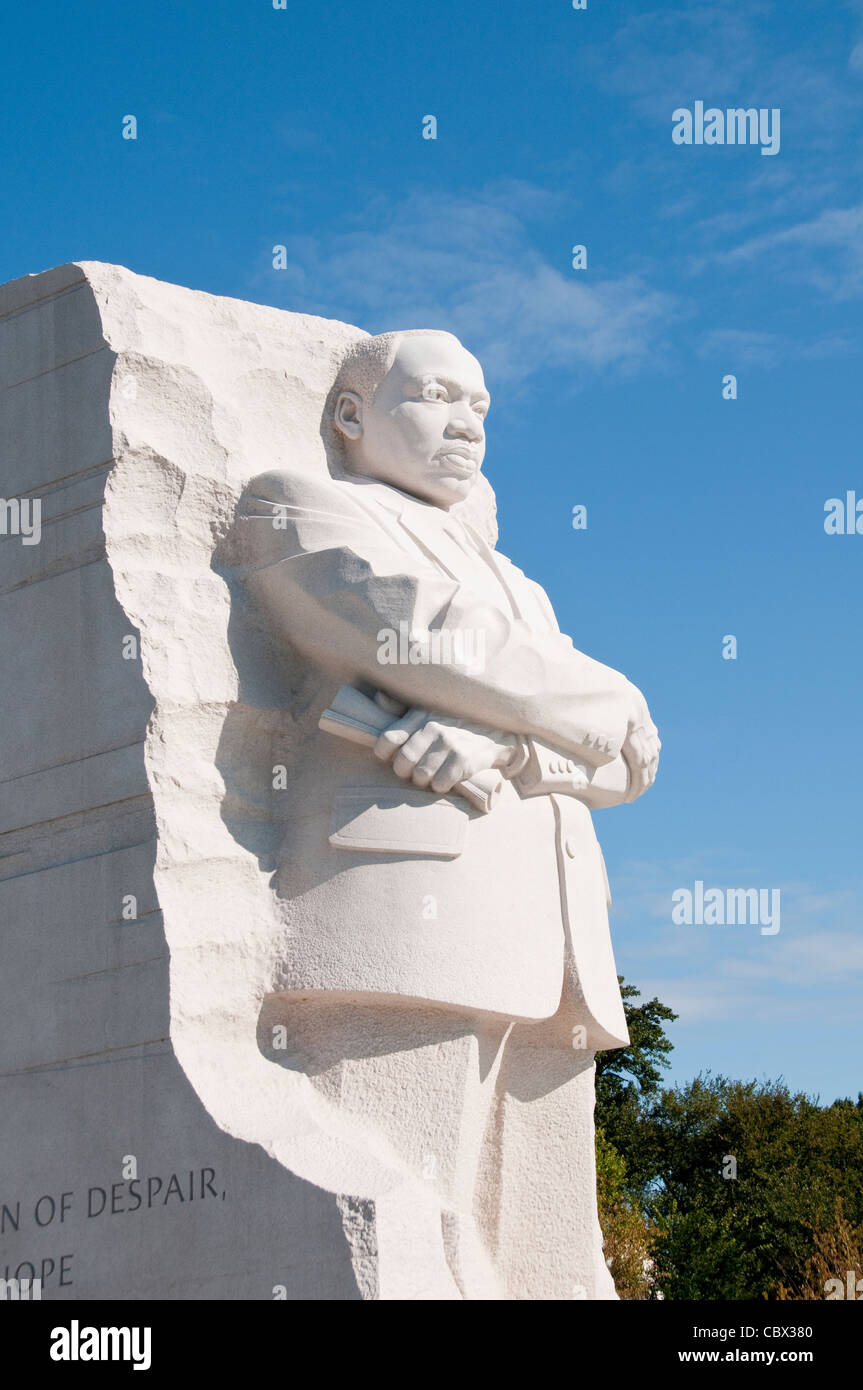 Martin Luther King Memorial, Washington DC, DC124521 Foto Stock