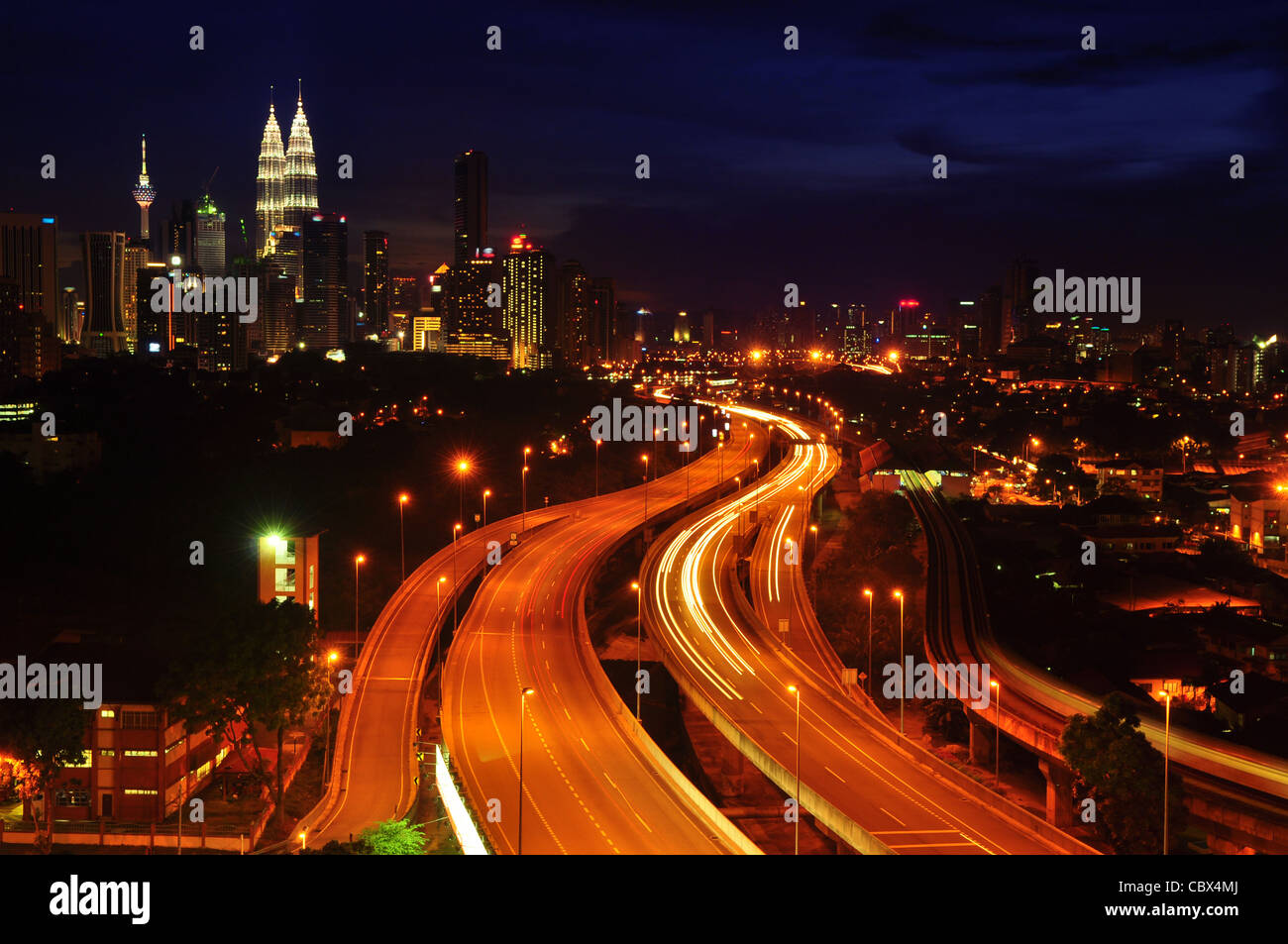 Kuala Lumpur è la capitale della Malesia. Foto Stock