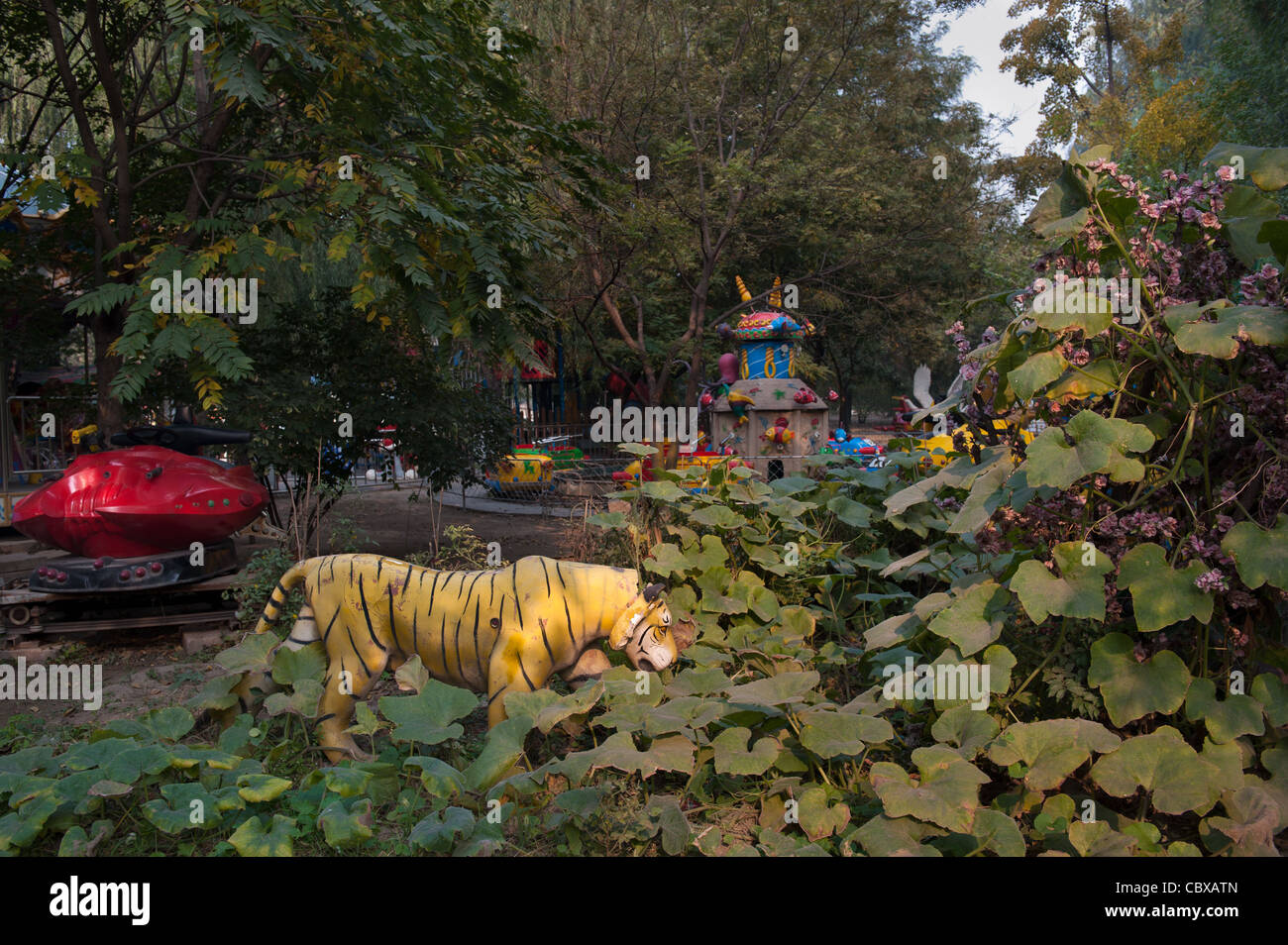 Pechino, Fatou. Parco dei divertimenti. Foto Stock