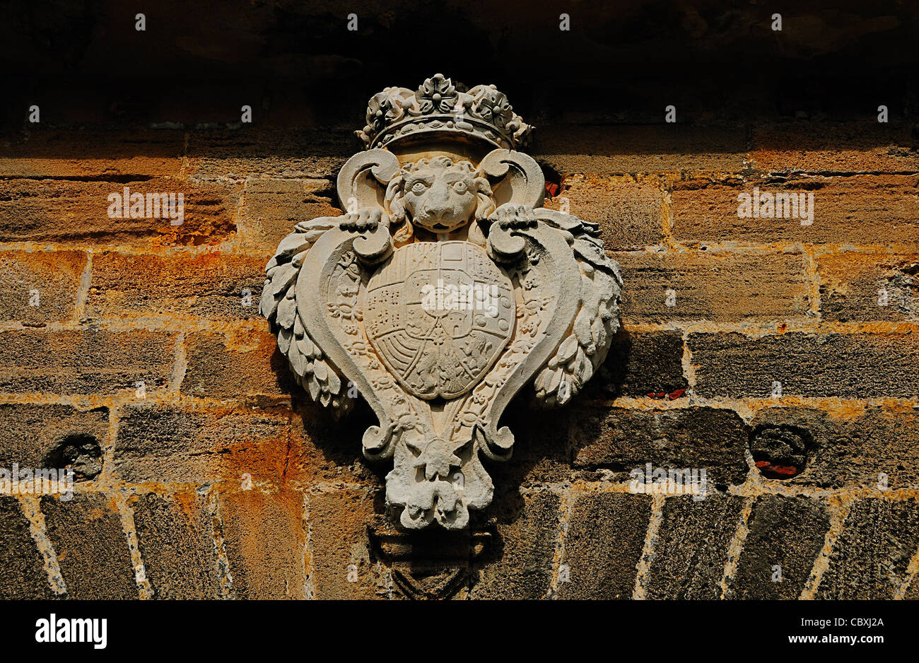 Guarnizione a El Morro, San Juan, Puerto Rico Foto Stock