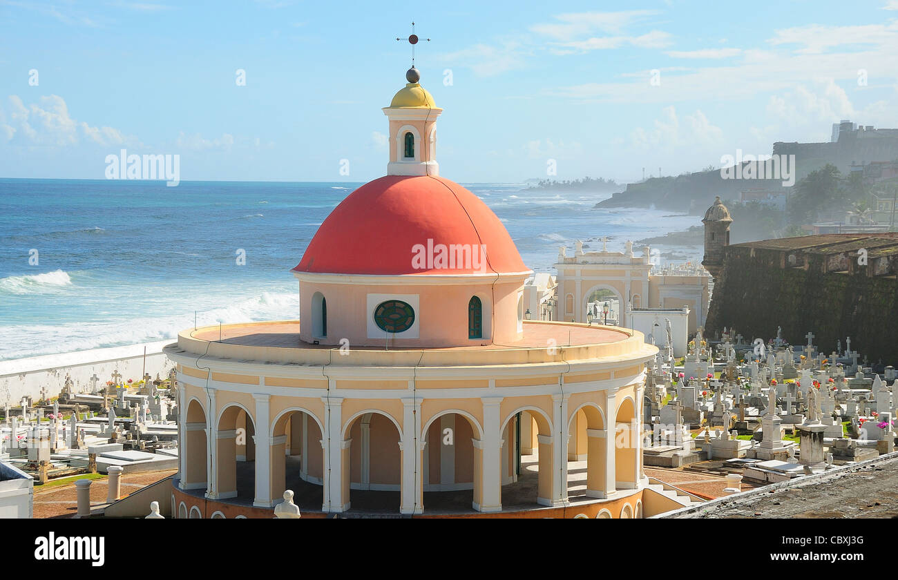 San Juan, Puerto Rico - Cupola di Juan Ponce de Leon Foto Stock