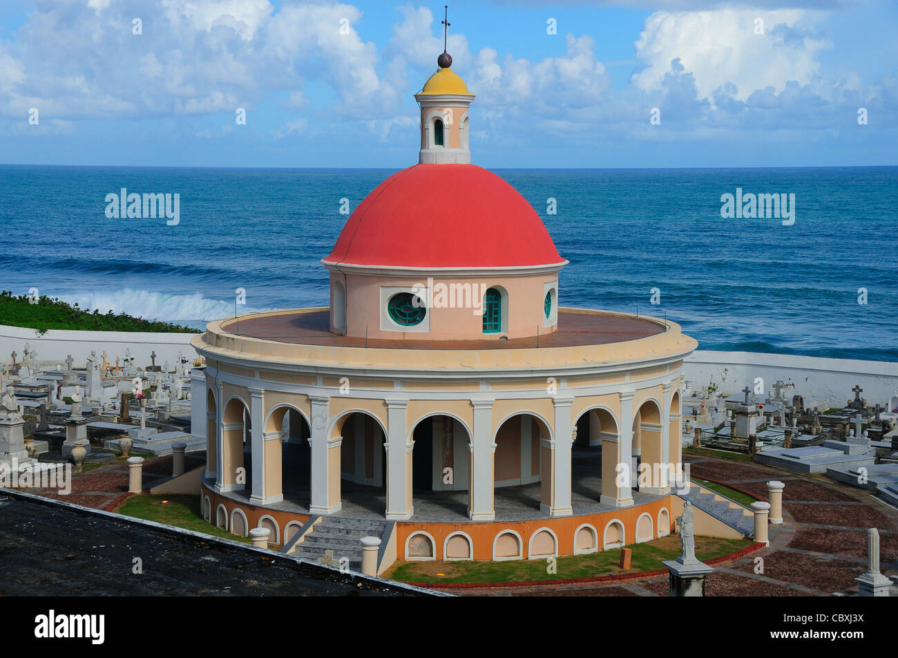 San Juan, Puerto Rico - Cupola di Juan Ponce de Leon Foto Stock