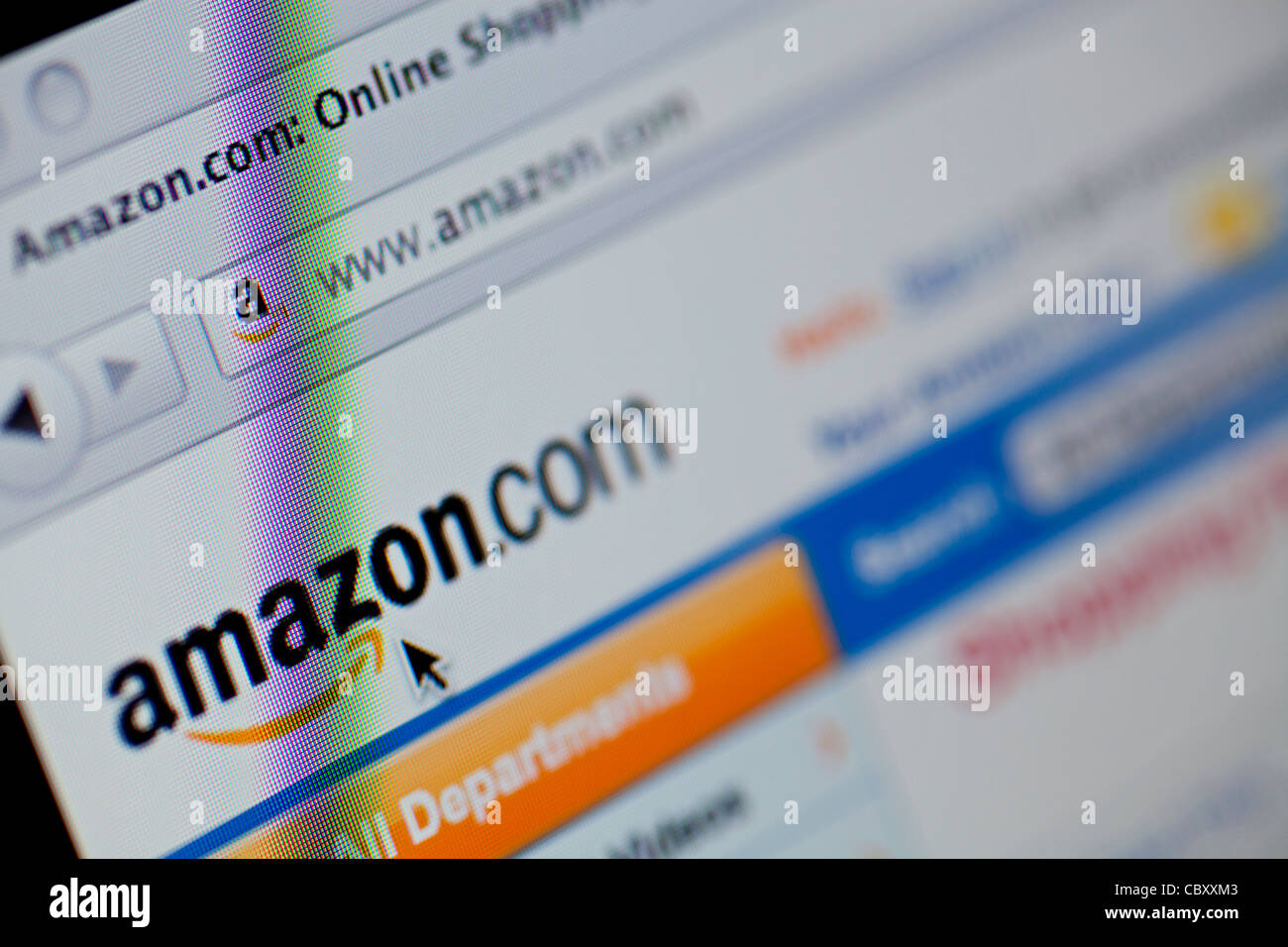 Sito Web di Amazon Foto Stock Sito Web di Amazon Foto Stock