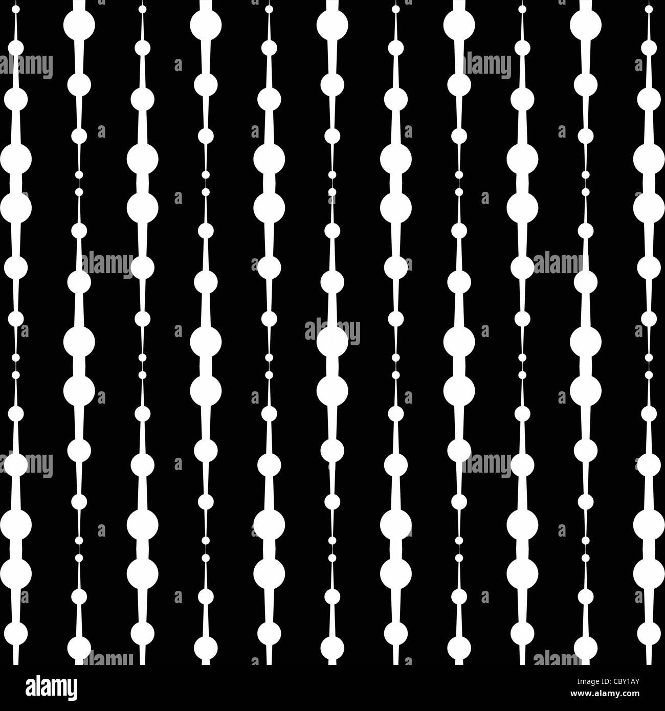 Bellissimo sfondo di seamless floral e pattern a punti Foto Stock