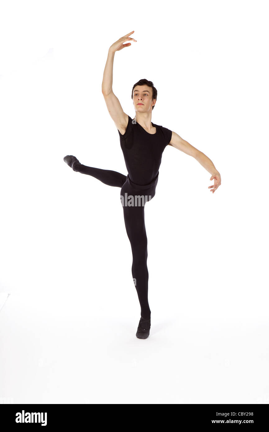 Classico giovane ballerino maschio Foto Stock