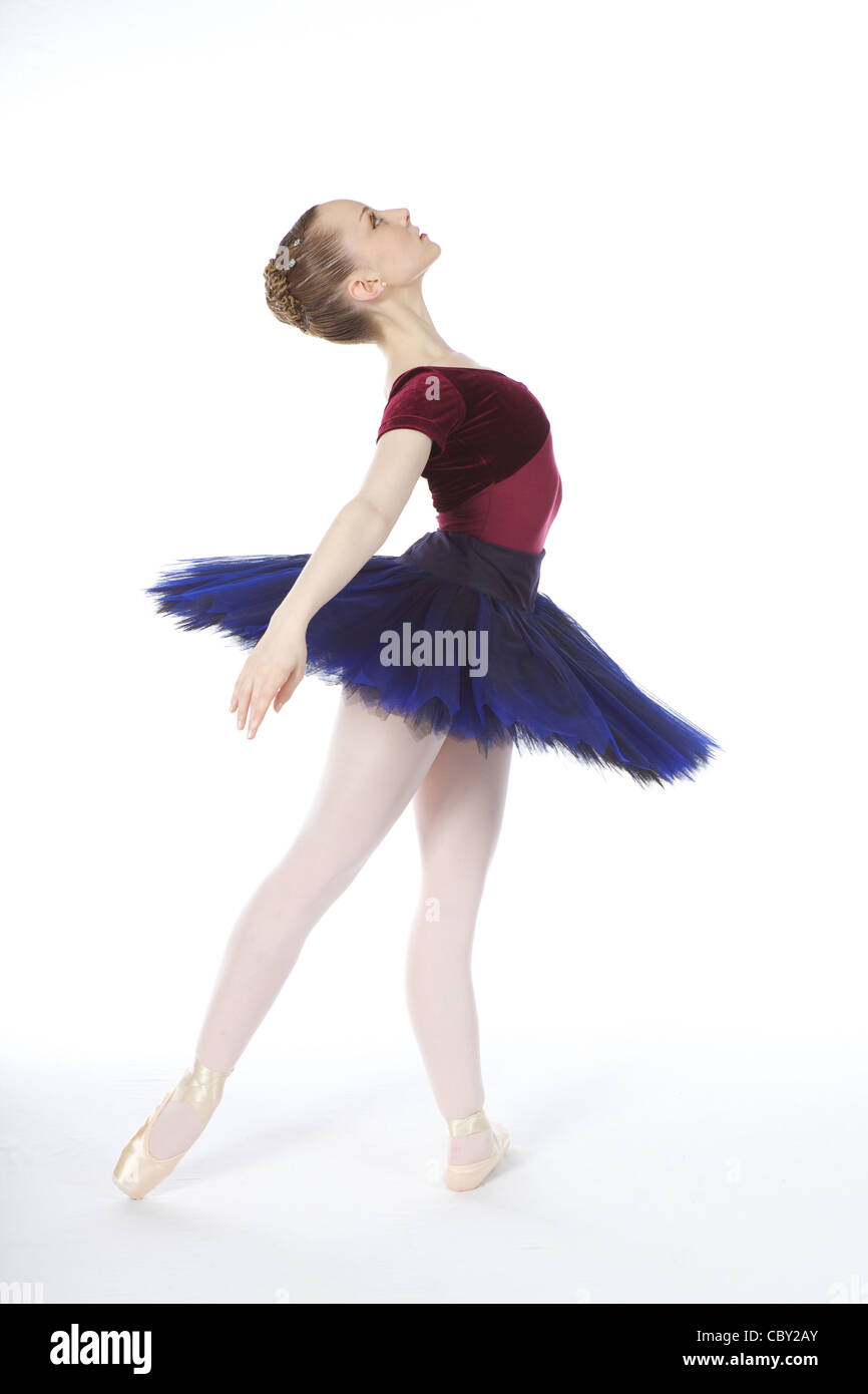 giovane ballerina Foto Stock