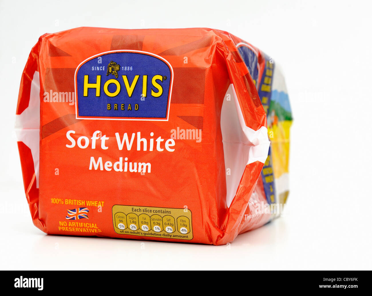 Hovis ha mezzo morbido pane bianco Foto Stock