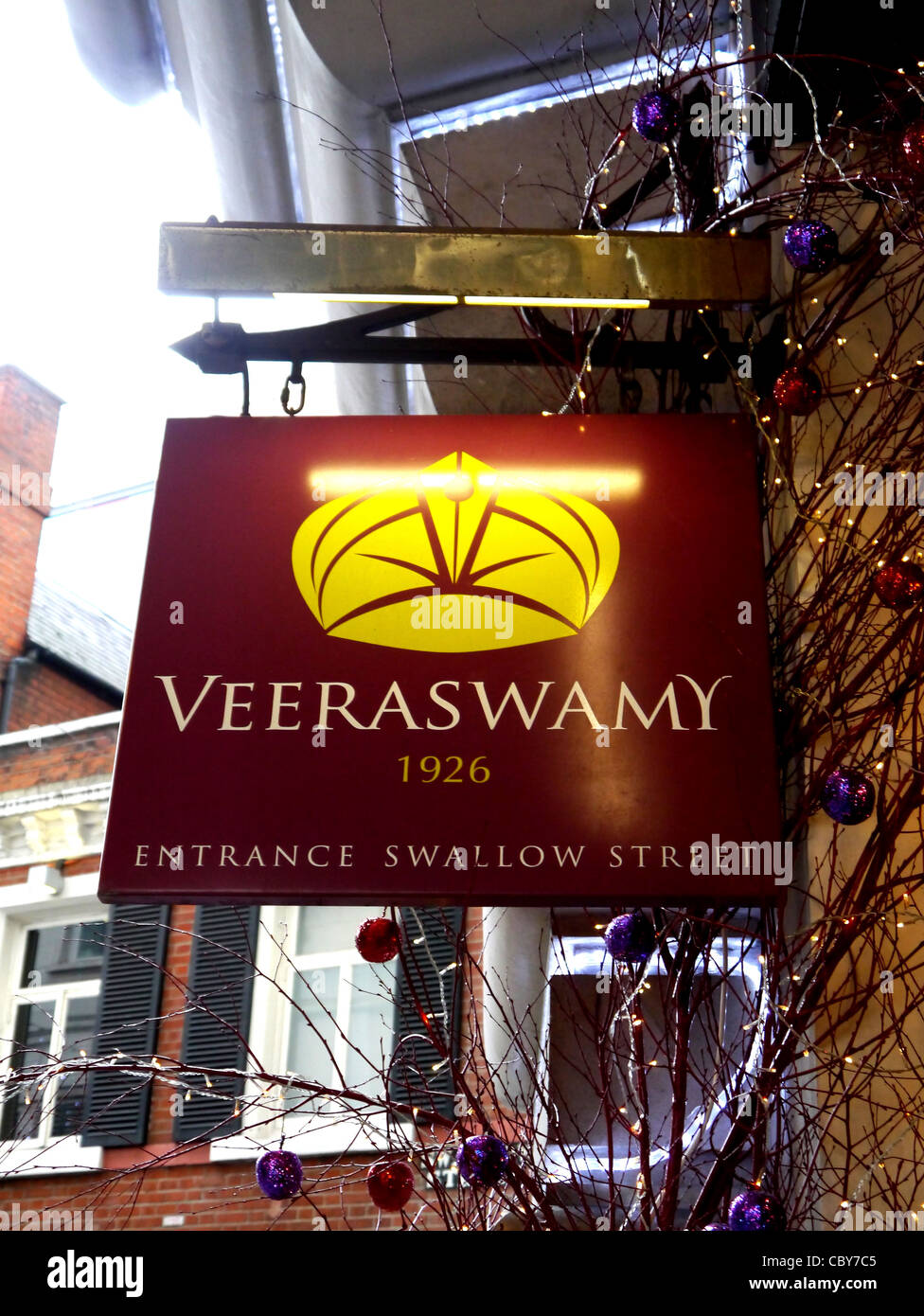 Londons piu' antichi Curry House Veeraswamy Foto Stock