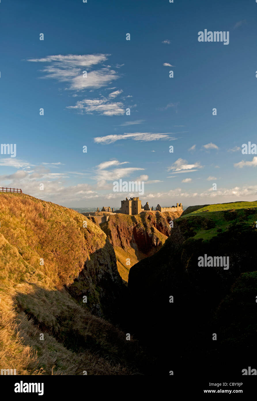 Castello di Dunnottar di Stonehaven. Kincardine, Grampian Regione, Scozia. SCO 7825. Foto Stock