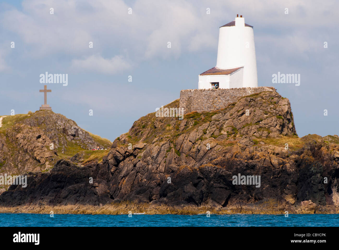 Isola di Llanddwyn Newbrough Anglesey North Wales UK Foto Stock