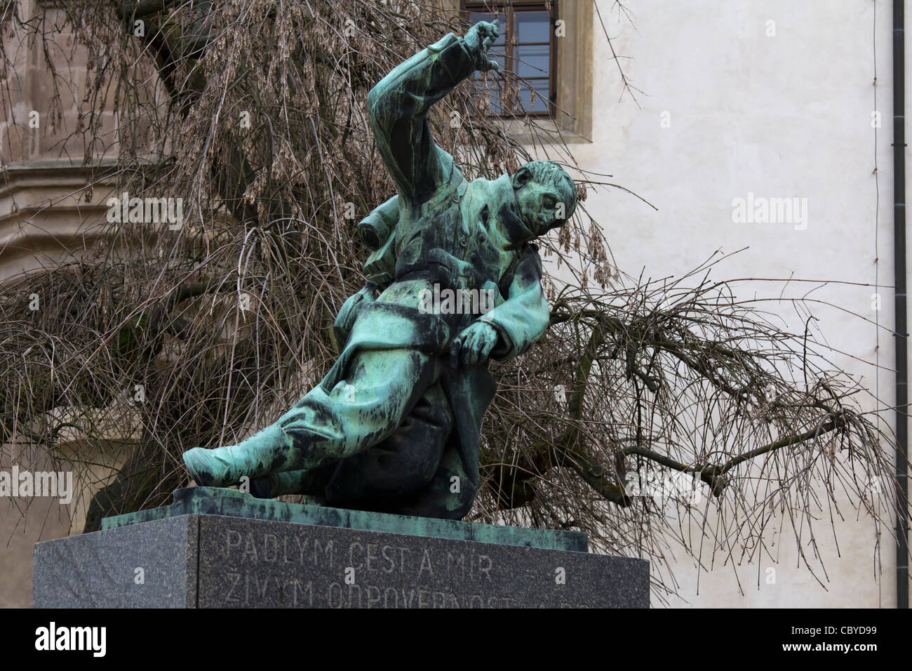WW1 memorial a Kutná Hora, Repubblica Ceca Foto Stock