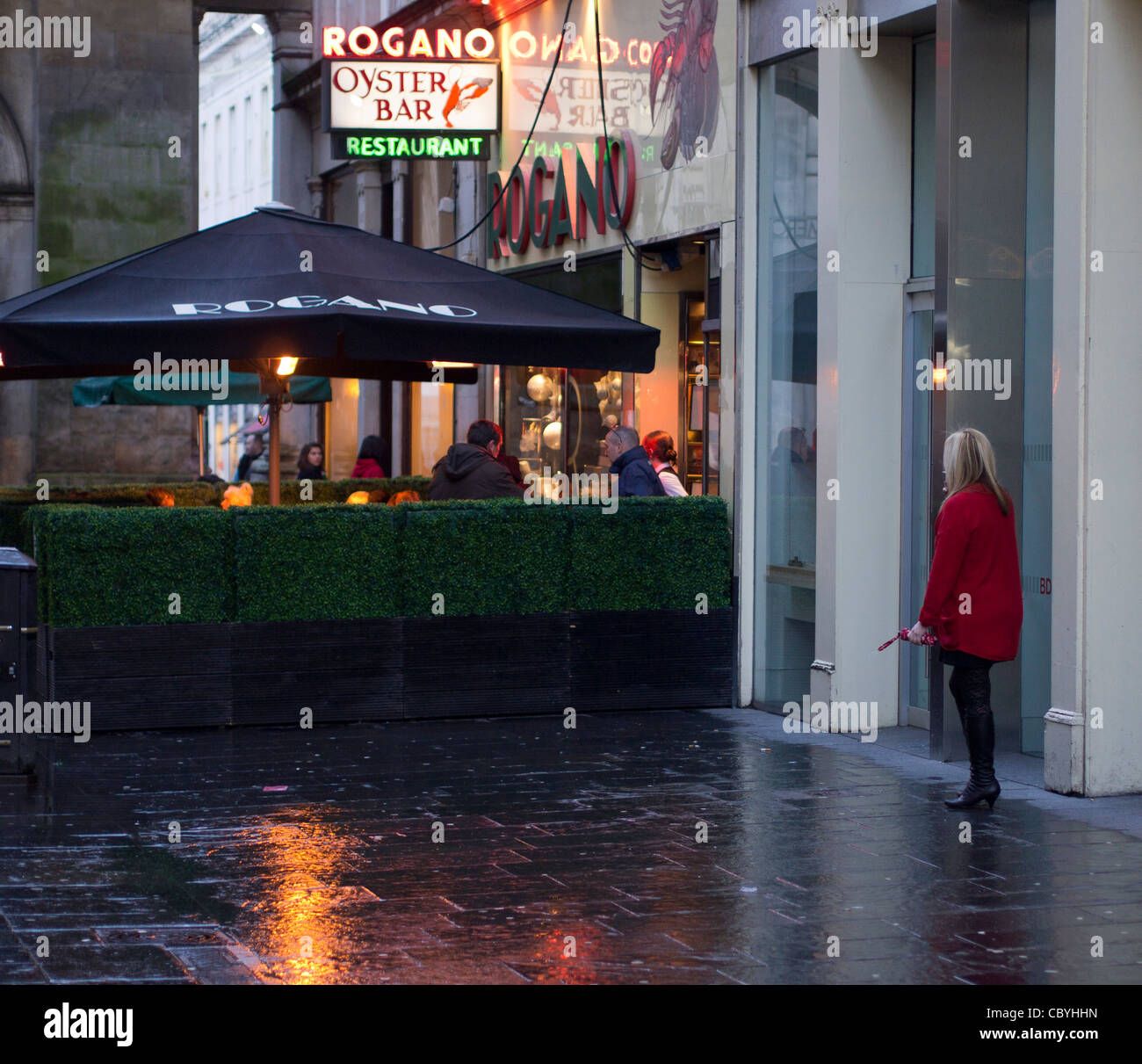 Rogano Oyster Bar, Glasgow Foto Stock