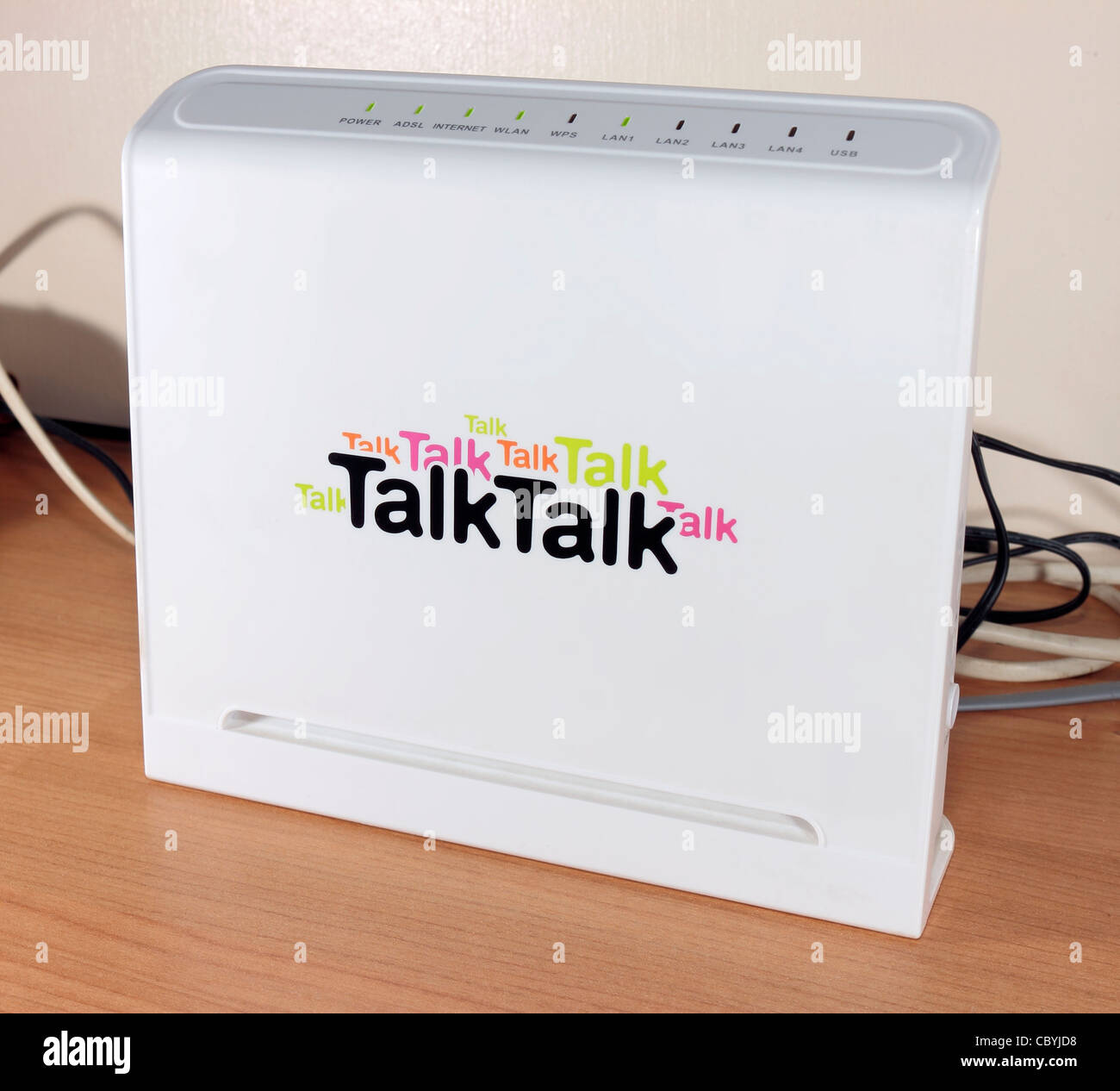 TalkTalk Broadband Router Wireless Foto Stock