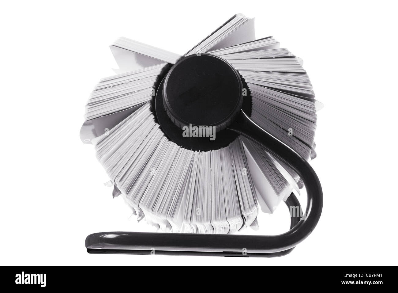 Schedario rotativo titolare Foto Stock
