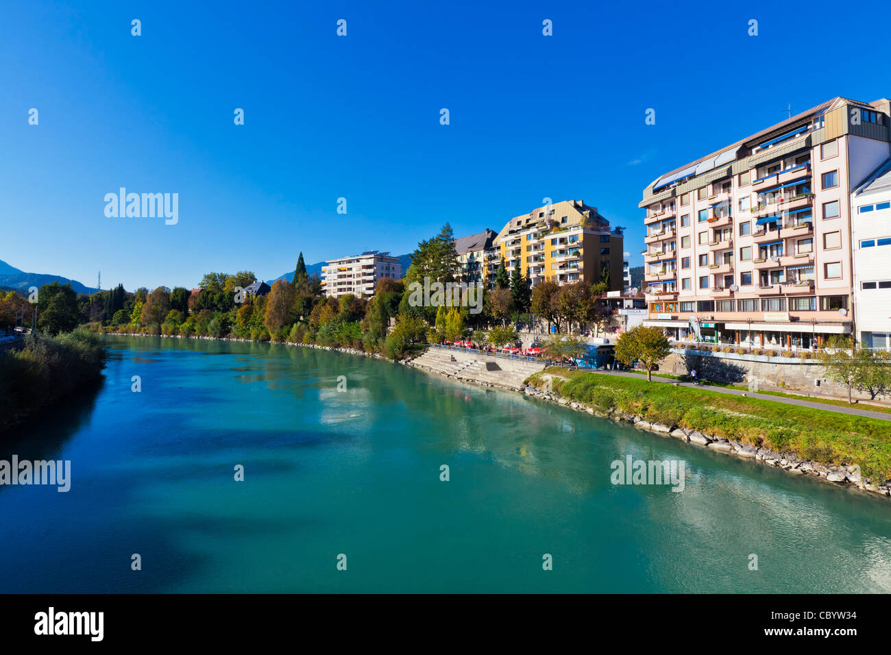 Villach, Carinzia, Austria Foto Stock