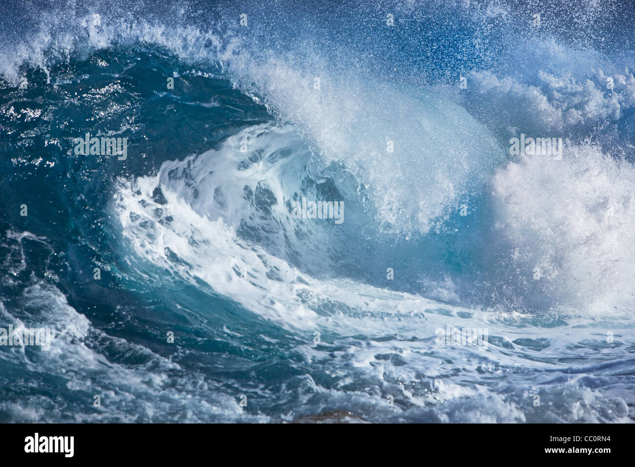 Onda di oceano Foto Stock