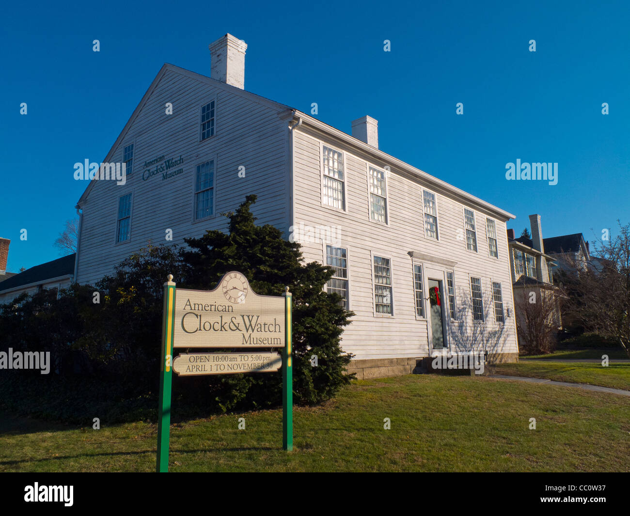 Orologio americano e guardare il museo in Bristol CT Foto Stock