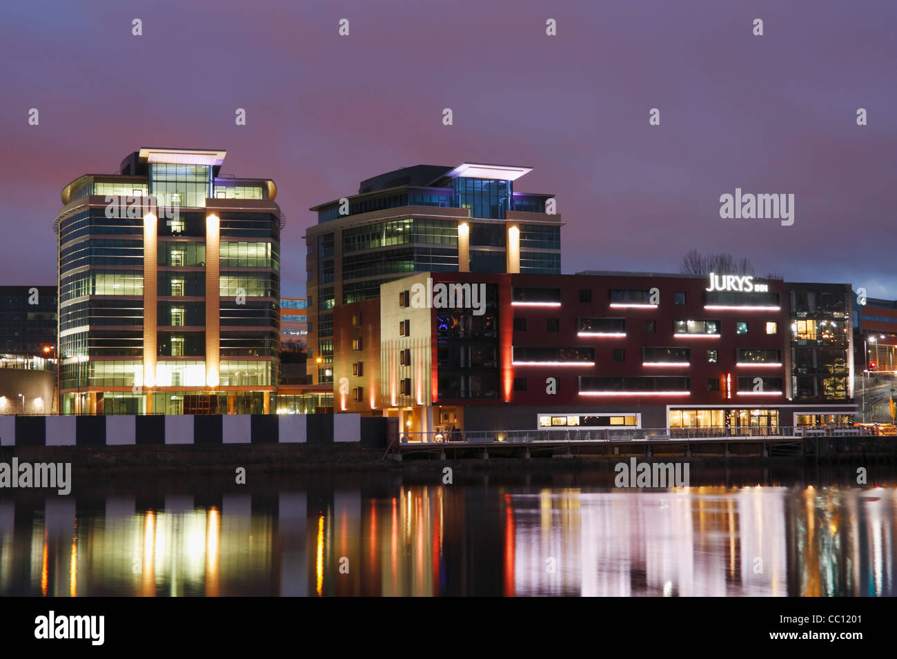Jurys Inn Newcastle/Gateshead Quays Hotel, South Shore Road, Gateshead, Tyne & Wear, England, Regno Unito Foto Stock