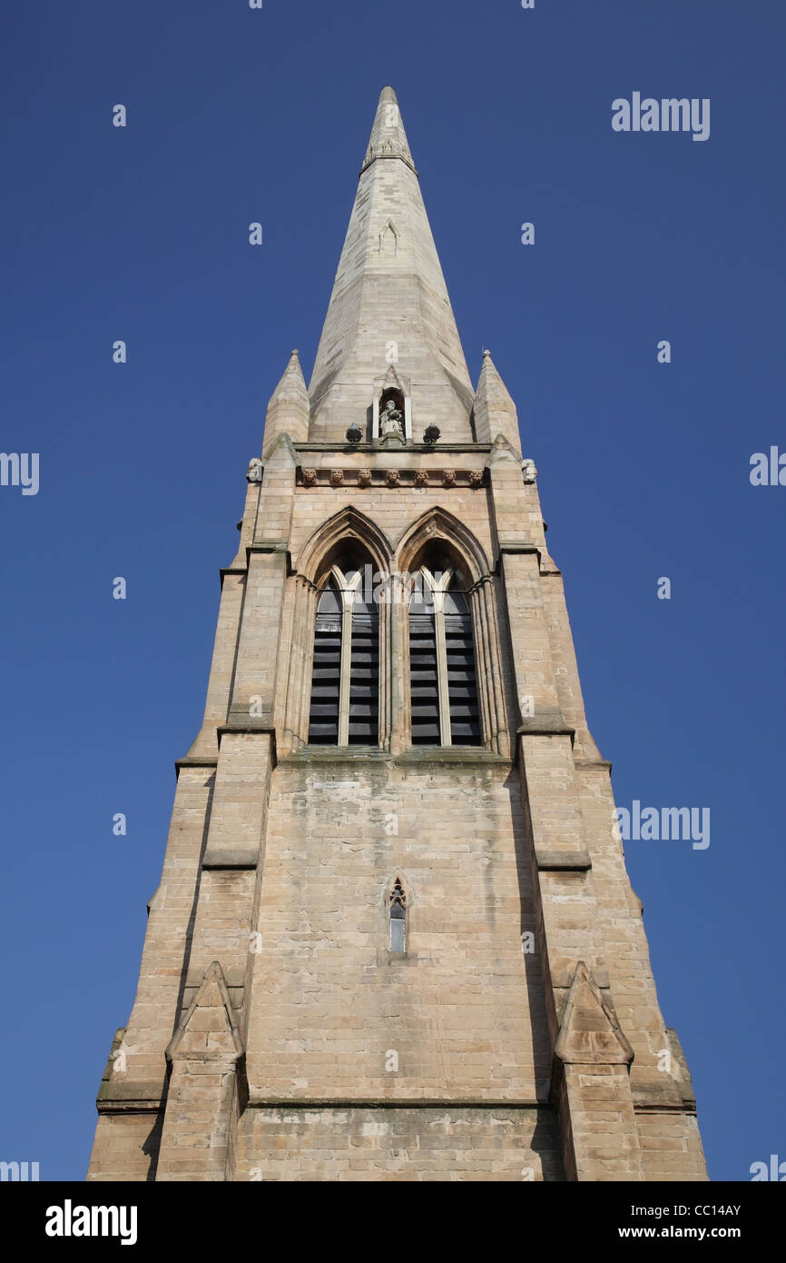 La guglia di Renfield Chiesa di Santo Stefano, Bath Street, Glasgow Scotland Regno Unito Foto Stock
