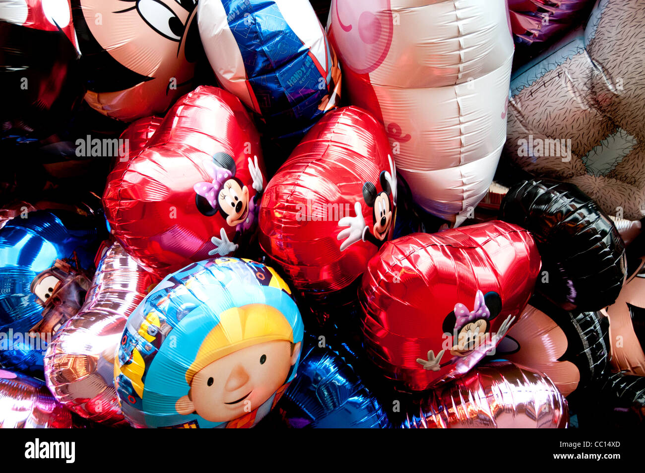 Gruppo di palloncini Foto Stock