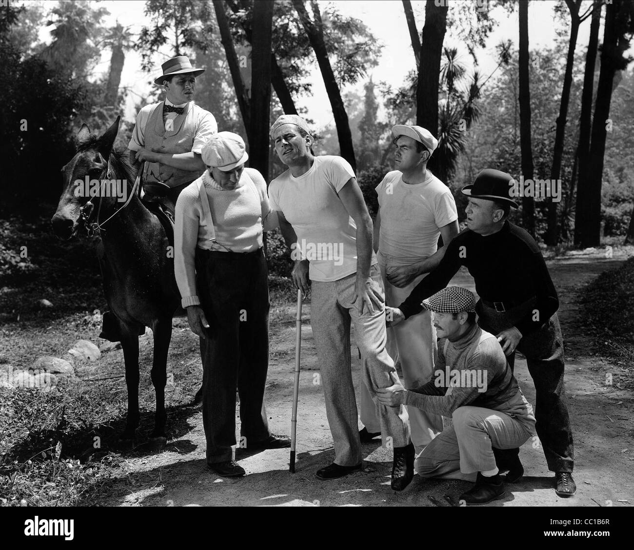 ERROL FLYNN GENTLEMAN JIM (1942) Foto Stock