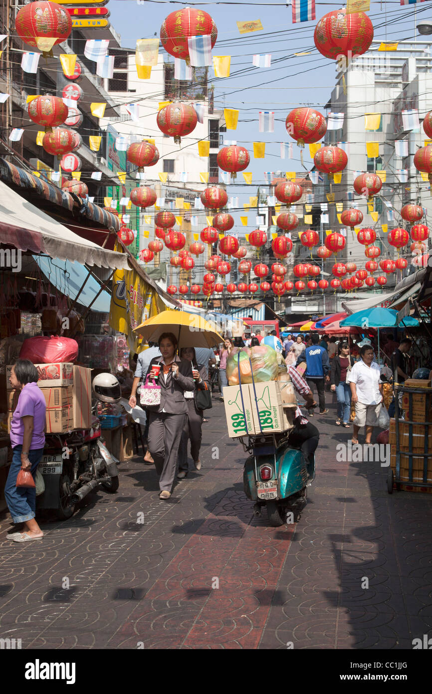 Chinatown Bangkok in Thailandia Foto Stock