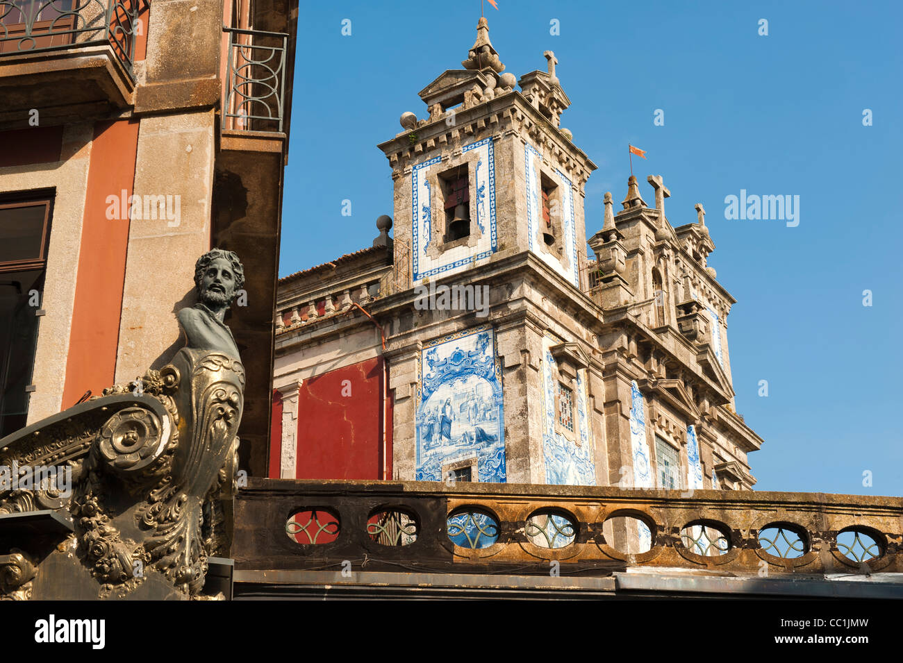 San Ildefonso Chiesa, Porto, Portogallo, Patrimonio Mondiale dell Unesco Foto Stock