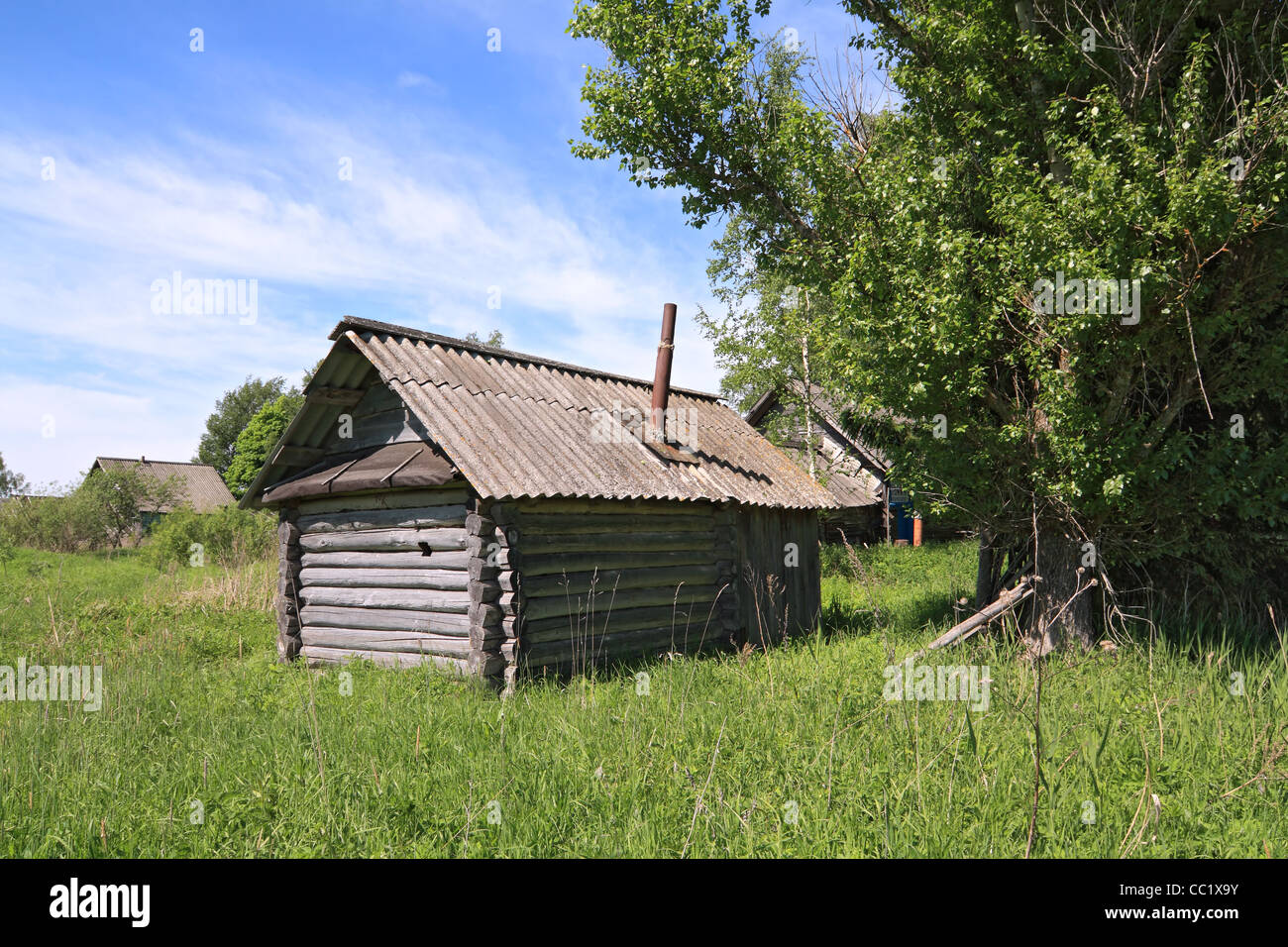 vecchia casa rurale Foto Stock