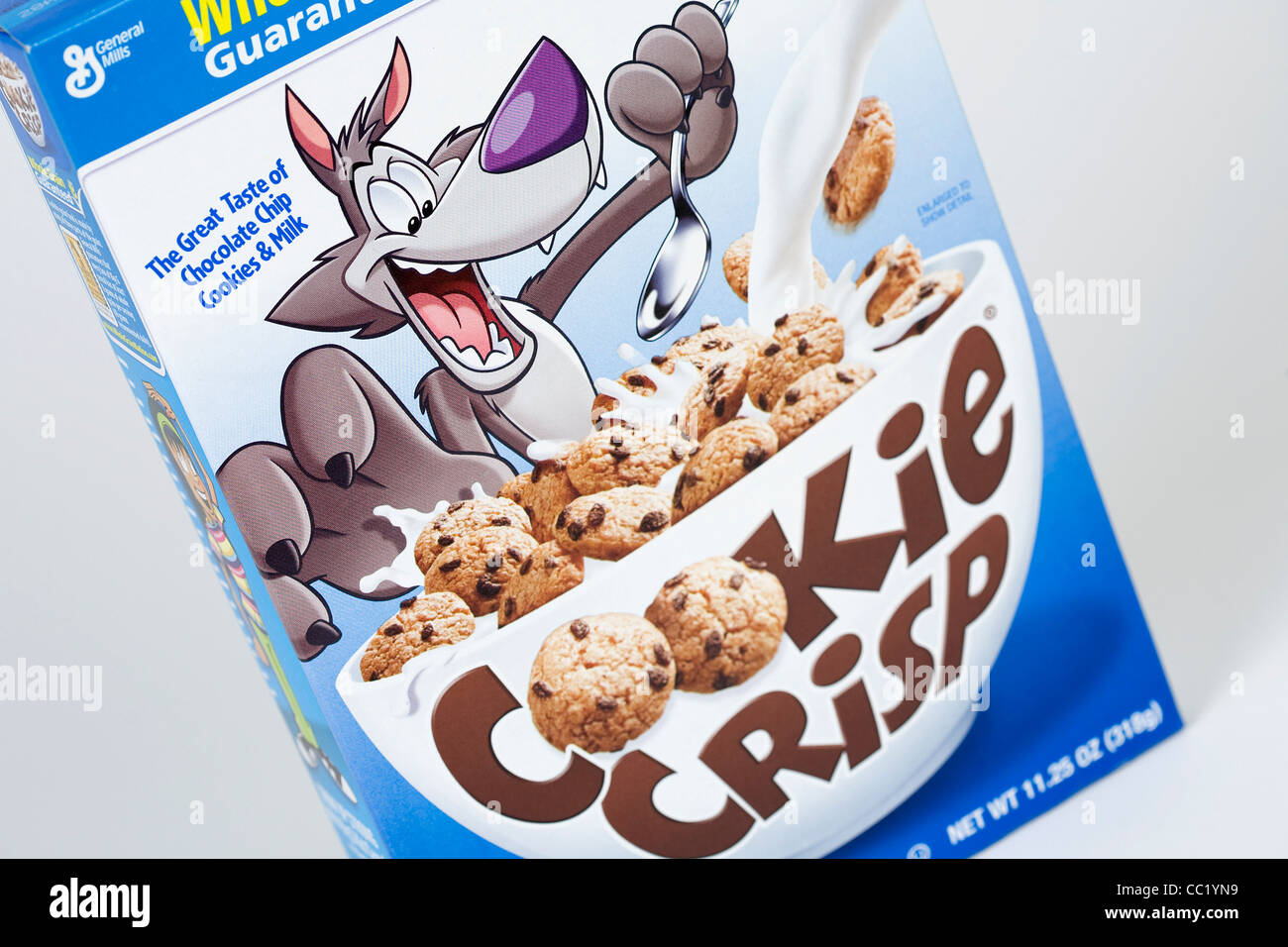 Cookie croccante cereali per la prima colazione. Foto Stock