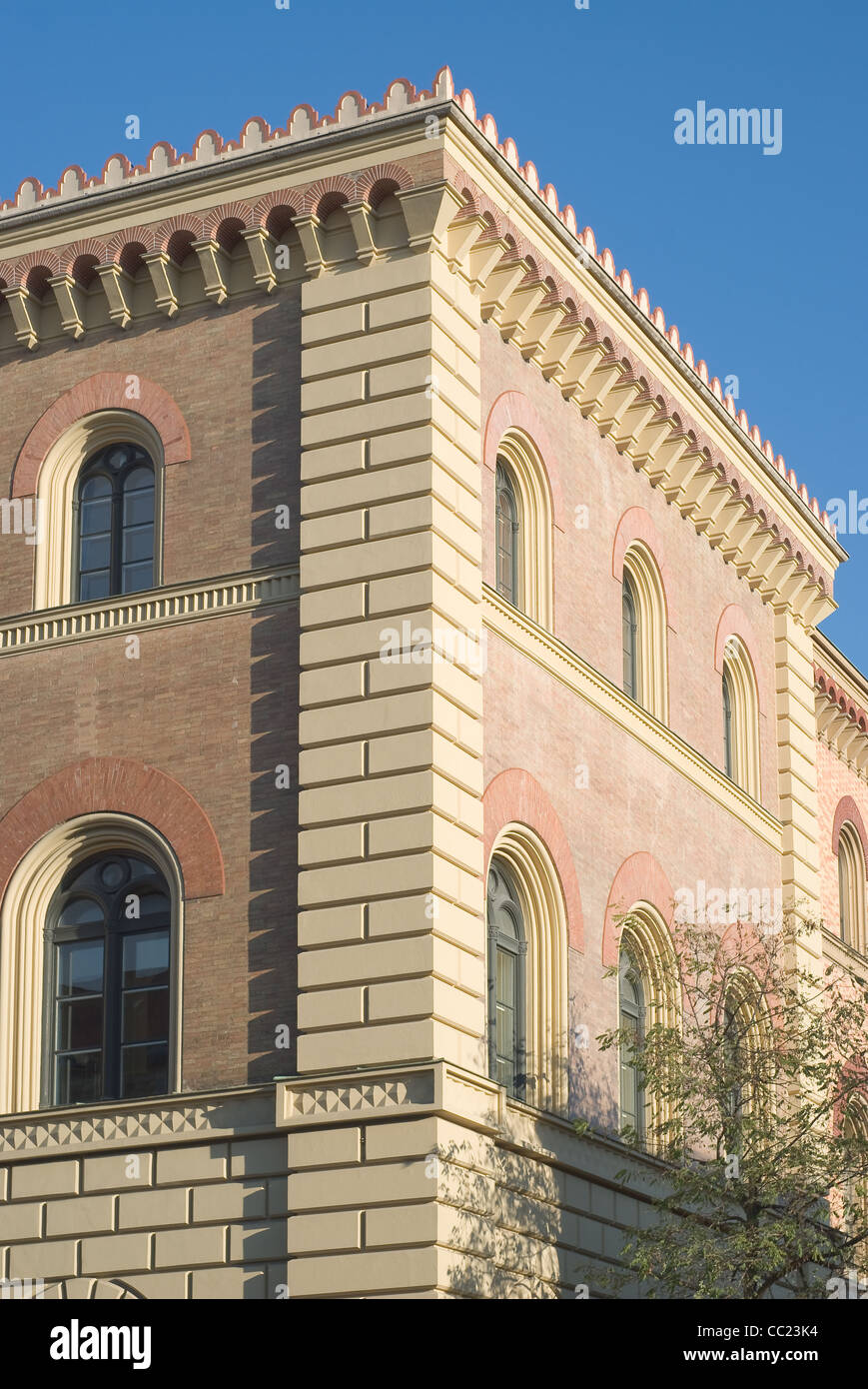 Biblioteca di Stato della Baviera come esempio di stile rinascimentale italiano architettura Foto Stock