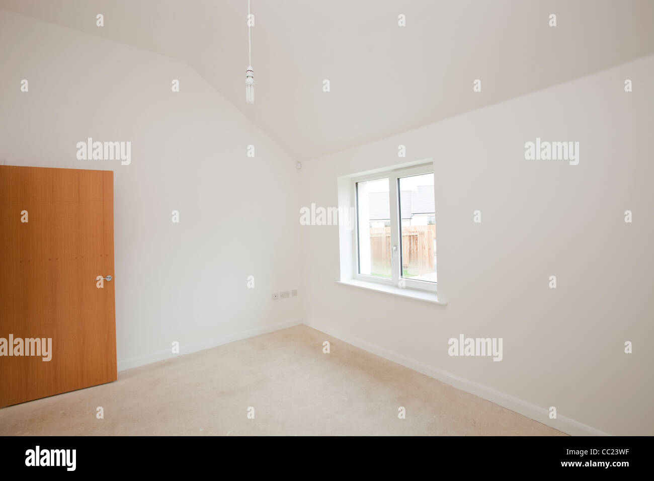 Passivhaus case in Sunderland che sono estremamente termicamente efficiente e carbonio neutro. Foto Stock