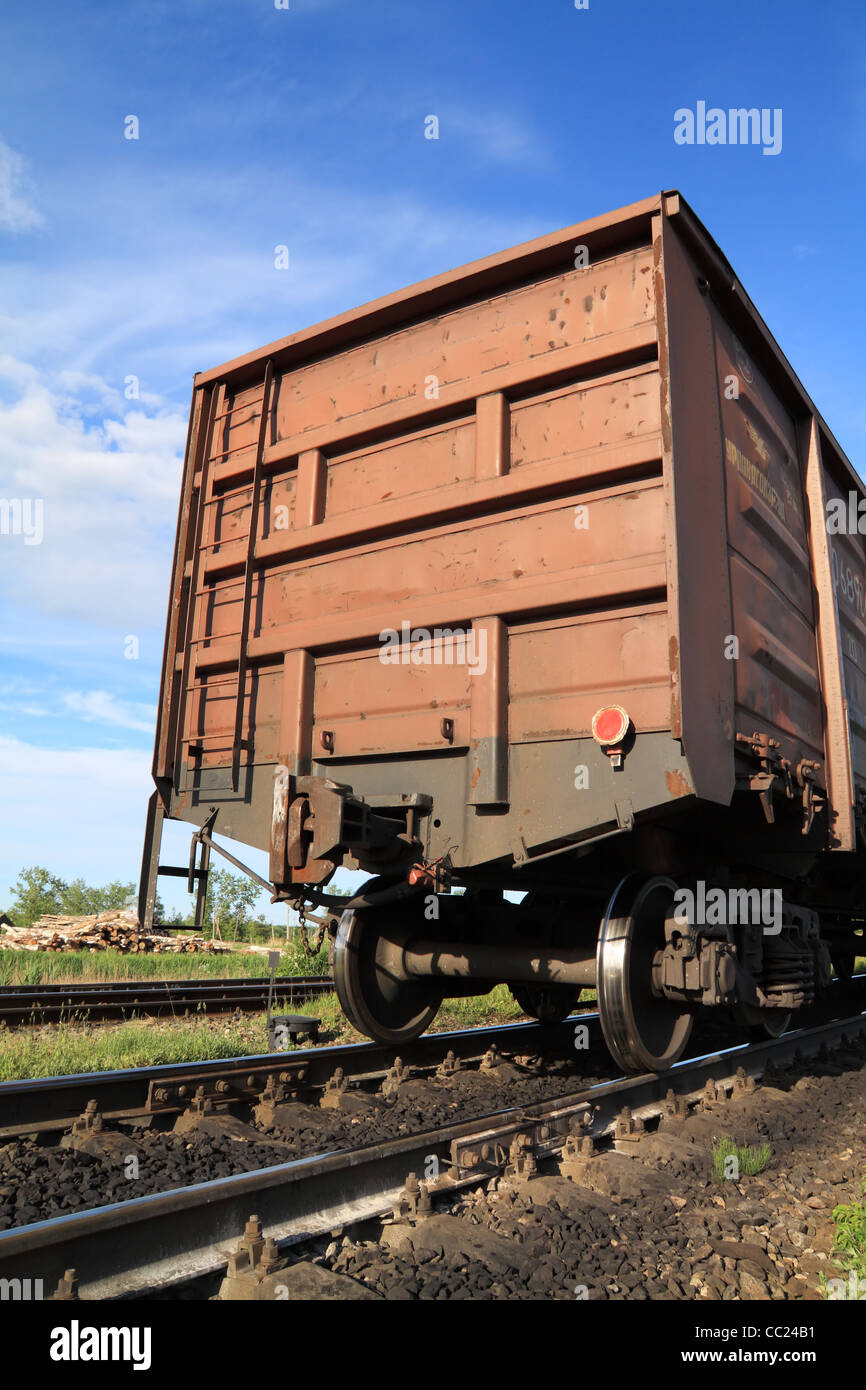 vettura ferroviaria Foto Stock