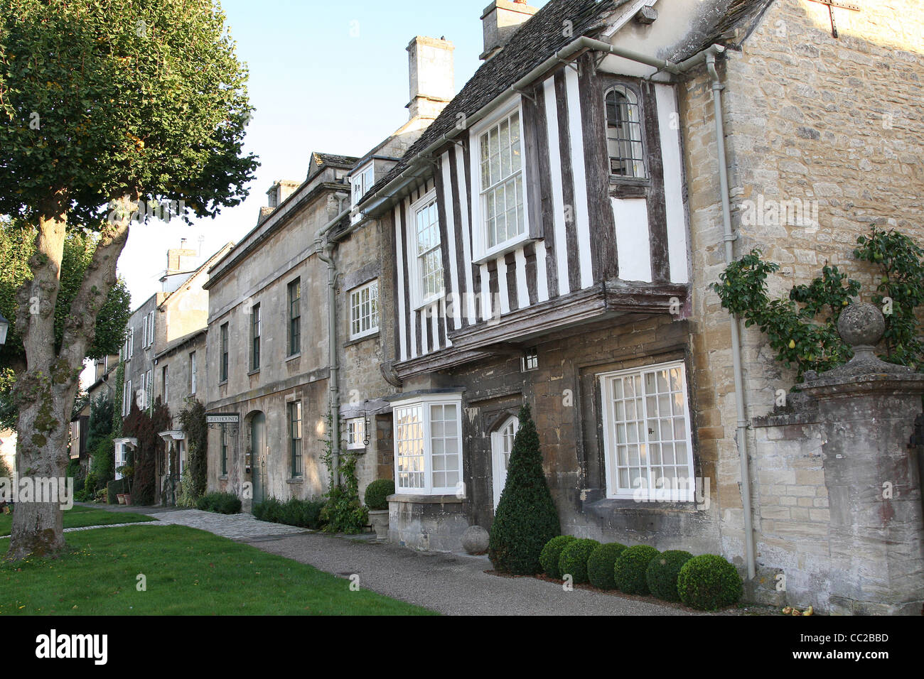 Sheep Street Burford Cotswolds Oxfordshire Foto Stock