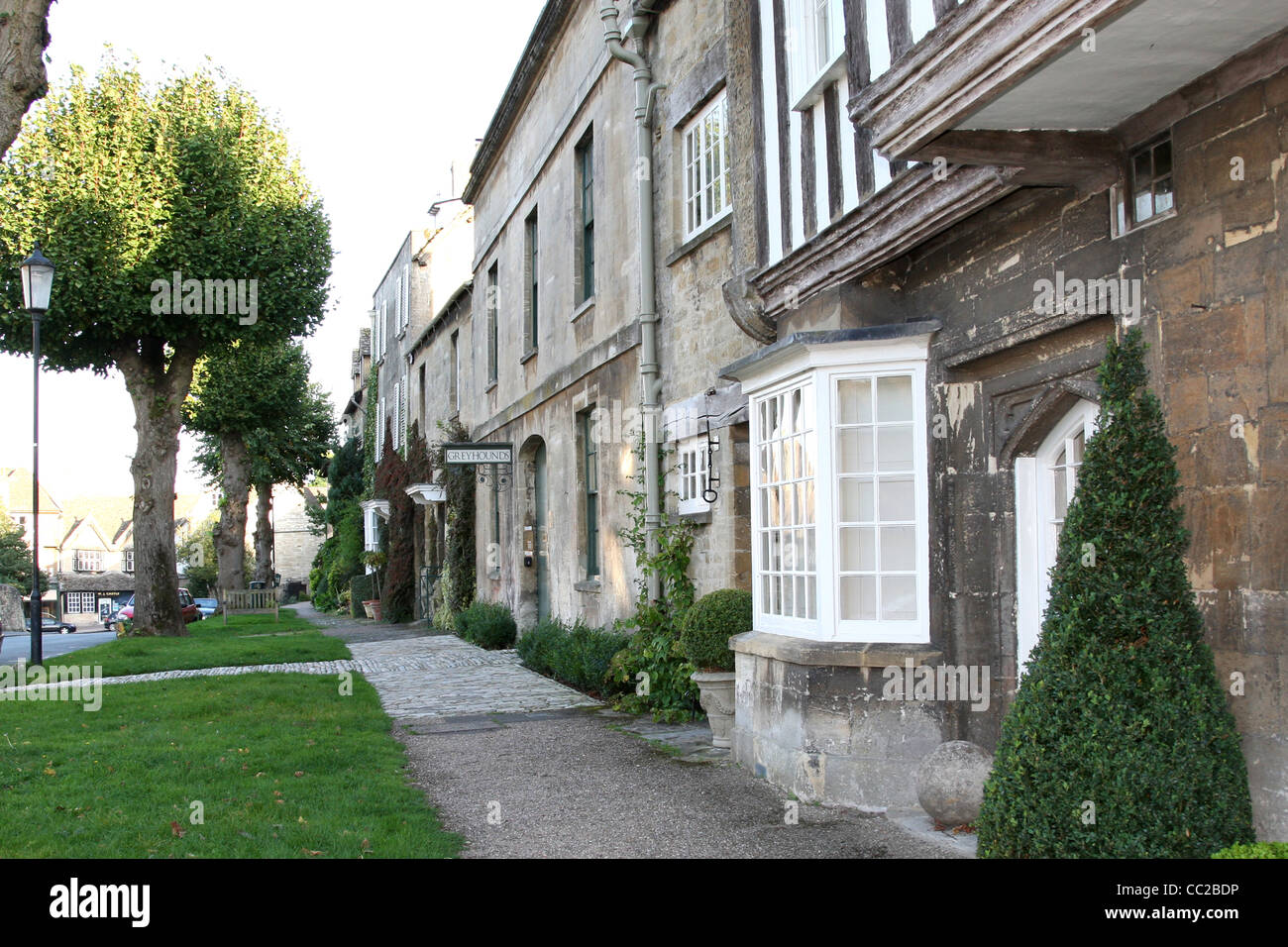 Sheep Street Burford Cotswolds Oxfordshire Foto Stock