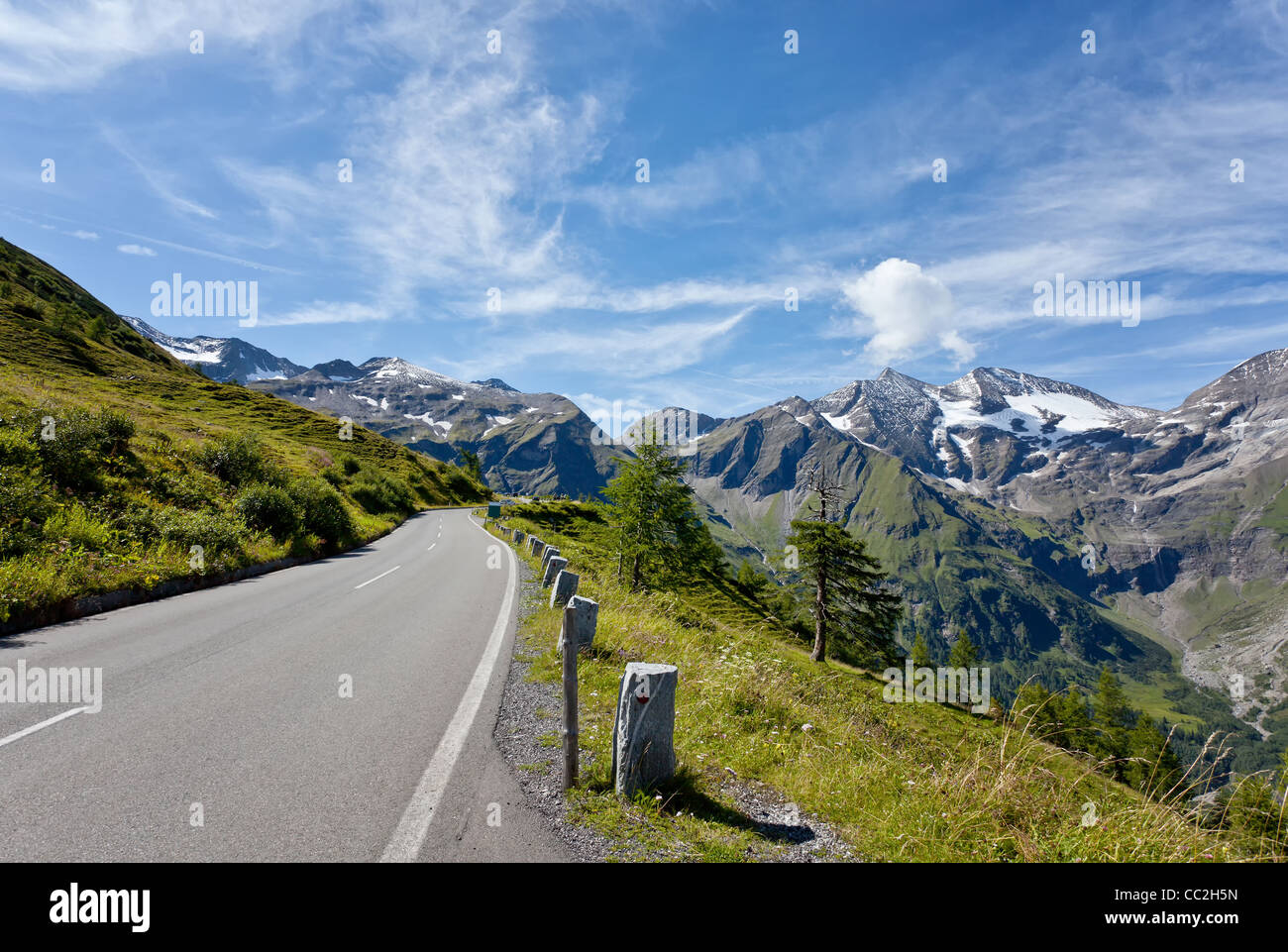 Grossglockner Strada alpina - Austria. Foto Stock