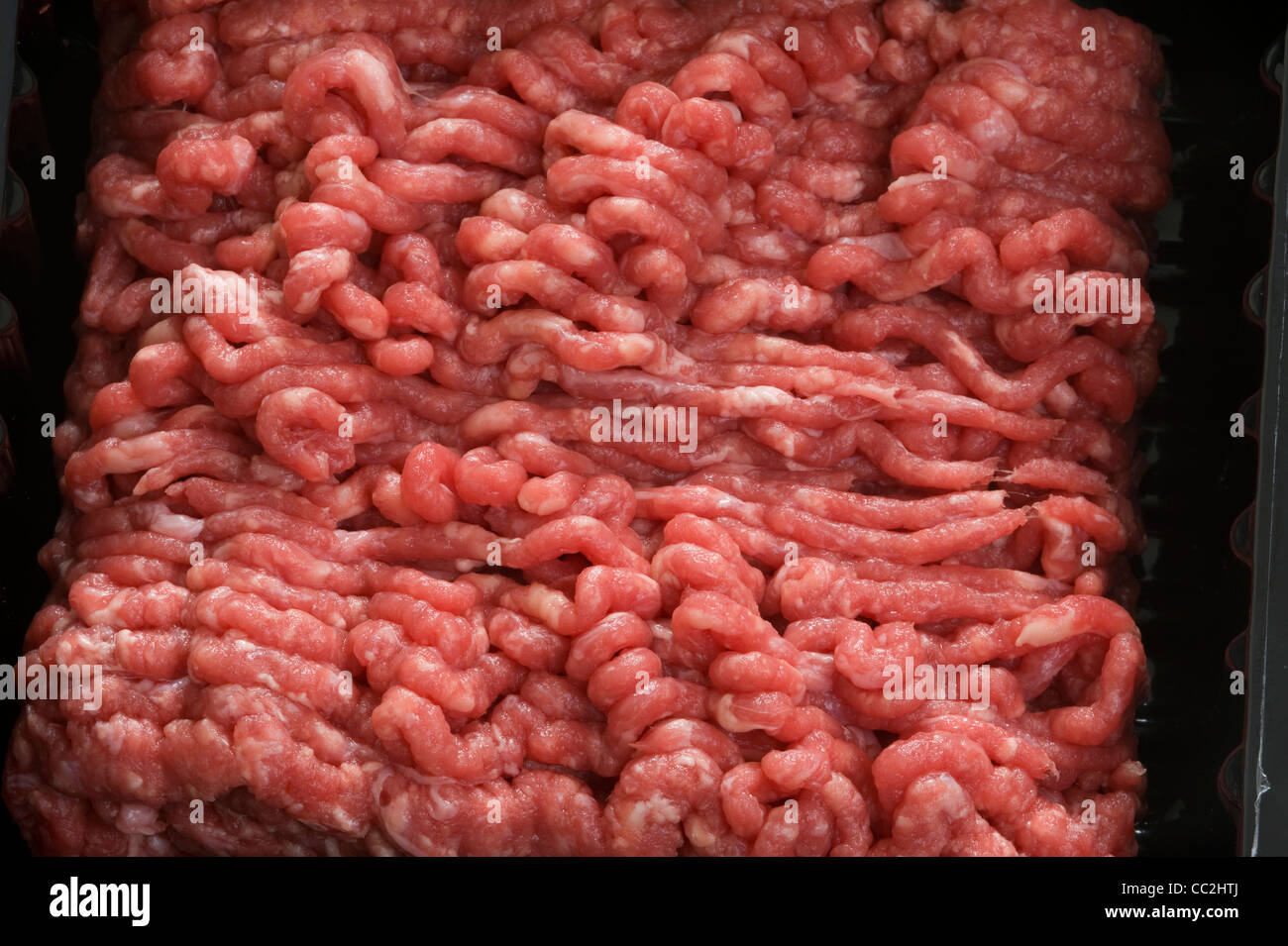 Materie la carne macinata - questo campione di circa 20%f a Foto Stock