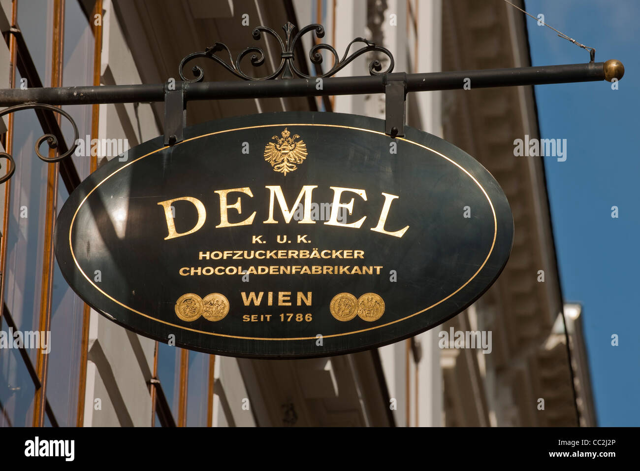 Österreich, Wien 1, Kohlmarkt 14, Cafe Demel Foto Stock