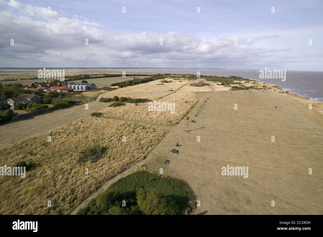 Viste della Naze, walton on Nase Foto Stock