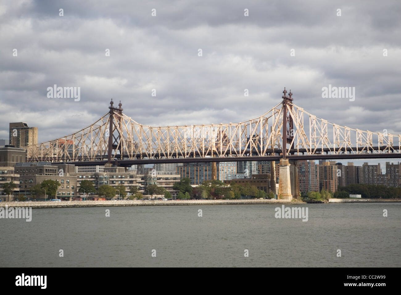 Stati Uniti d'America, nello Stato di New York, New York City, Queensboro Bridge Foto Stock
