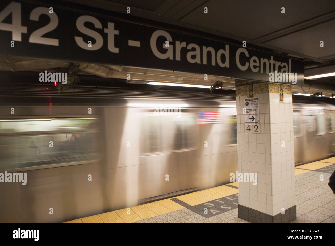 Stati Uniti d'America, New York City, Manhattan, 42 Street-Grand centrale stazione della metropolitana Foto Stock